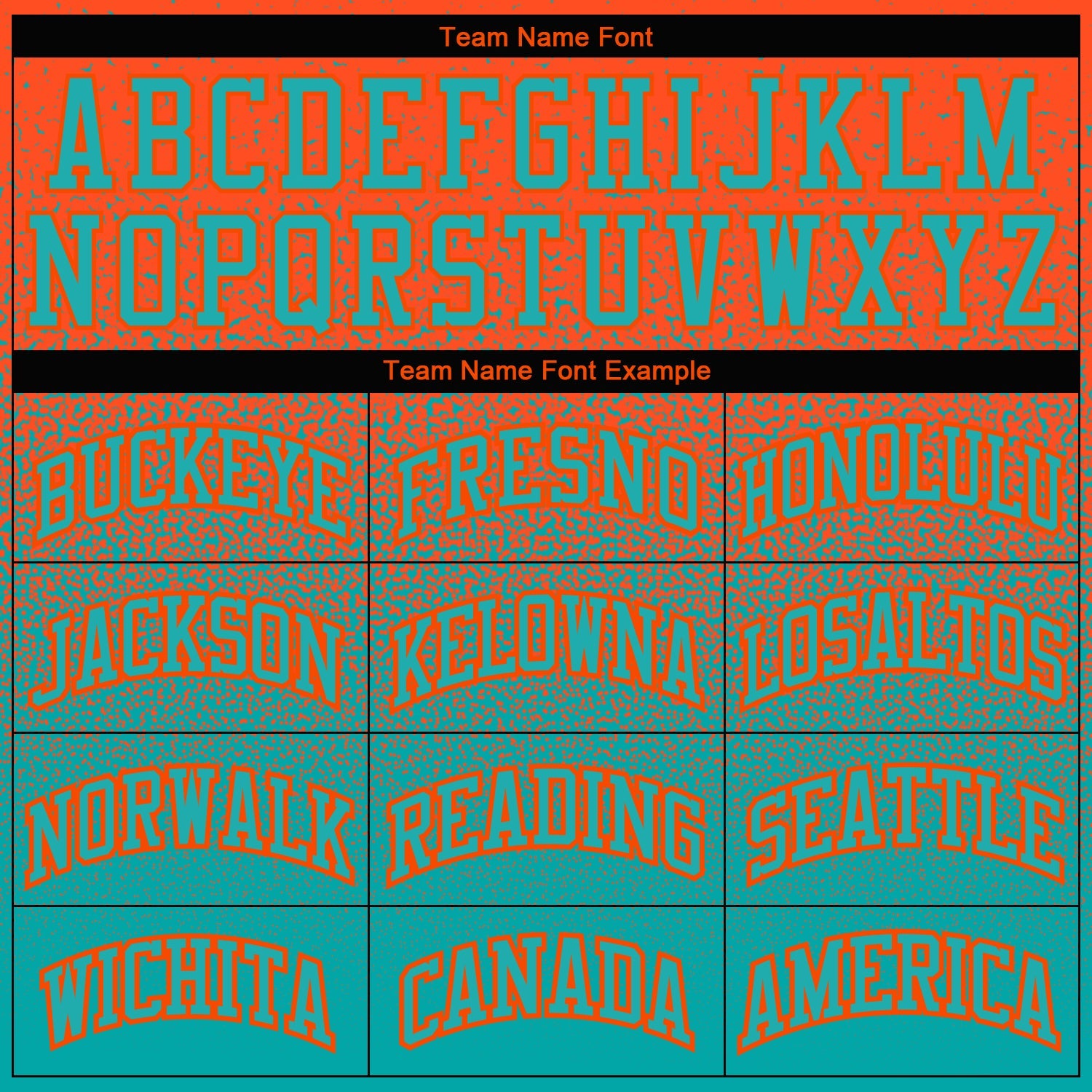 Custom Stitched Orange Aqua Fade Fashion Sports Pullover Sweatshirt Hoodie view 3