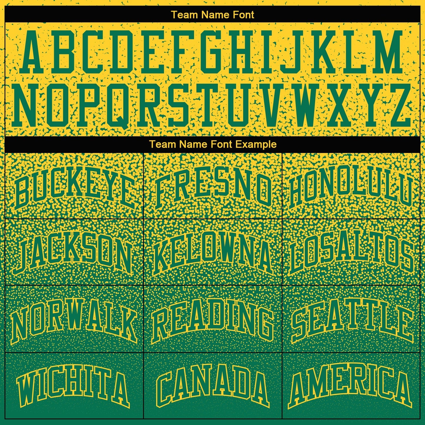 Custom Stitched Gold Kelly Green Fade Fashion Sports Pullover Sweatshirt Hoodie view 3