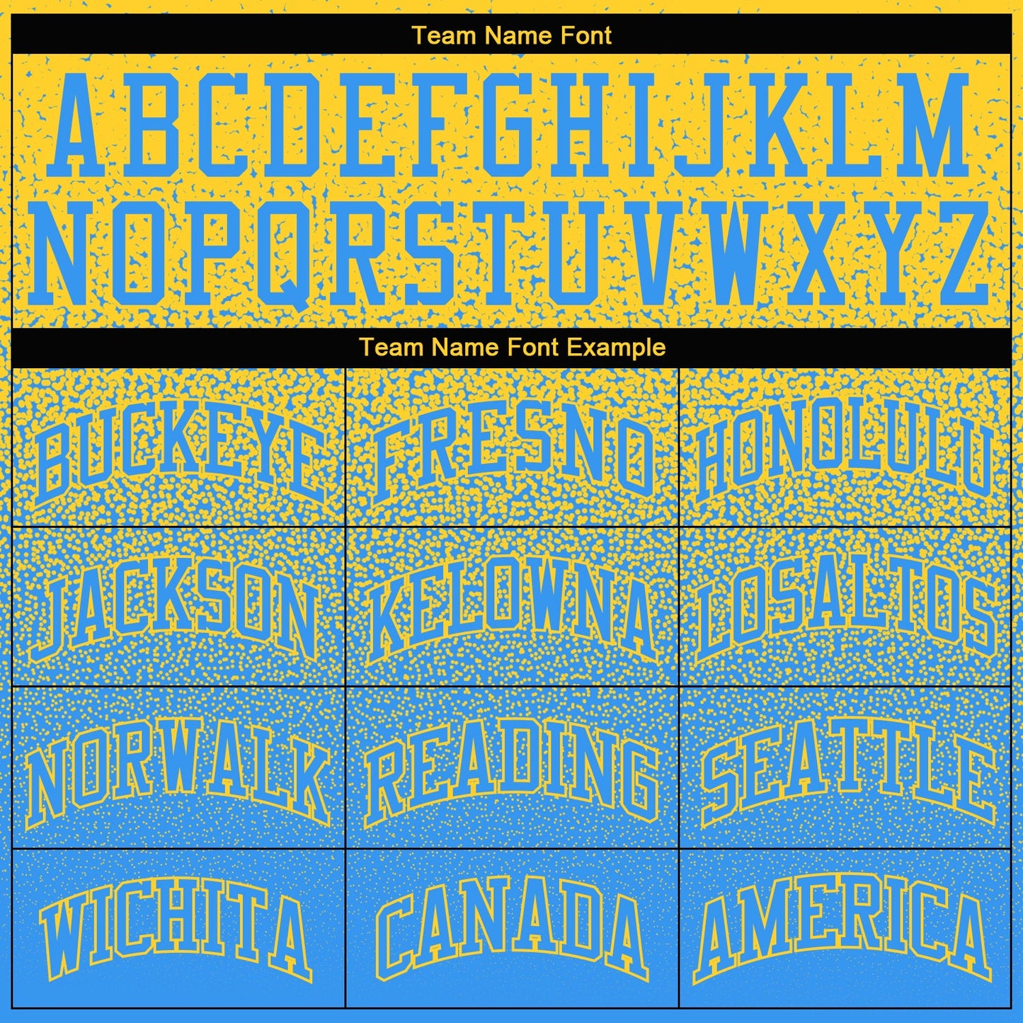 Custom Stitched Gold Powder Blue Fade Fashion Sports Pullover Sweatshirt Hoodie view 3