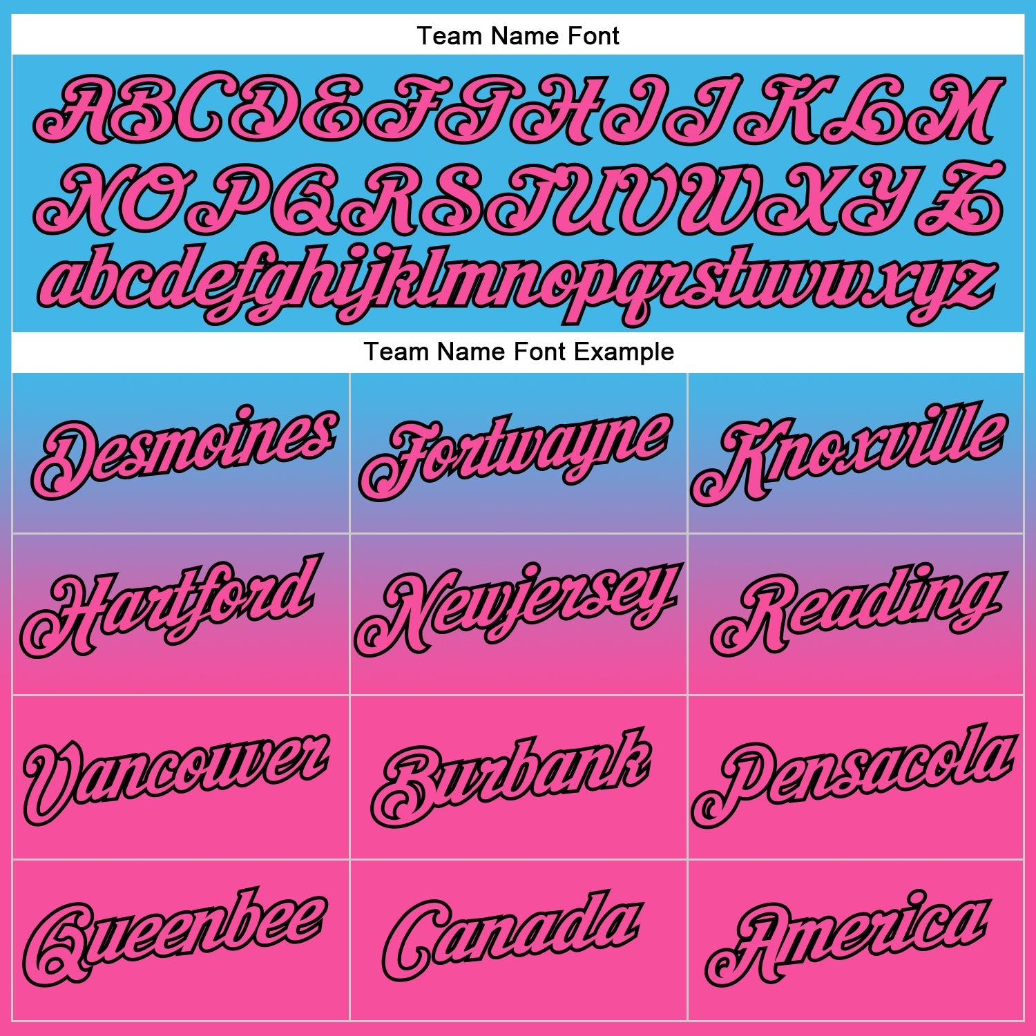 Custom Stitched Sky Blue Pink-Black Fade Fashion Sports Pullover Sweatshirt Hoodie view 3