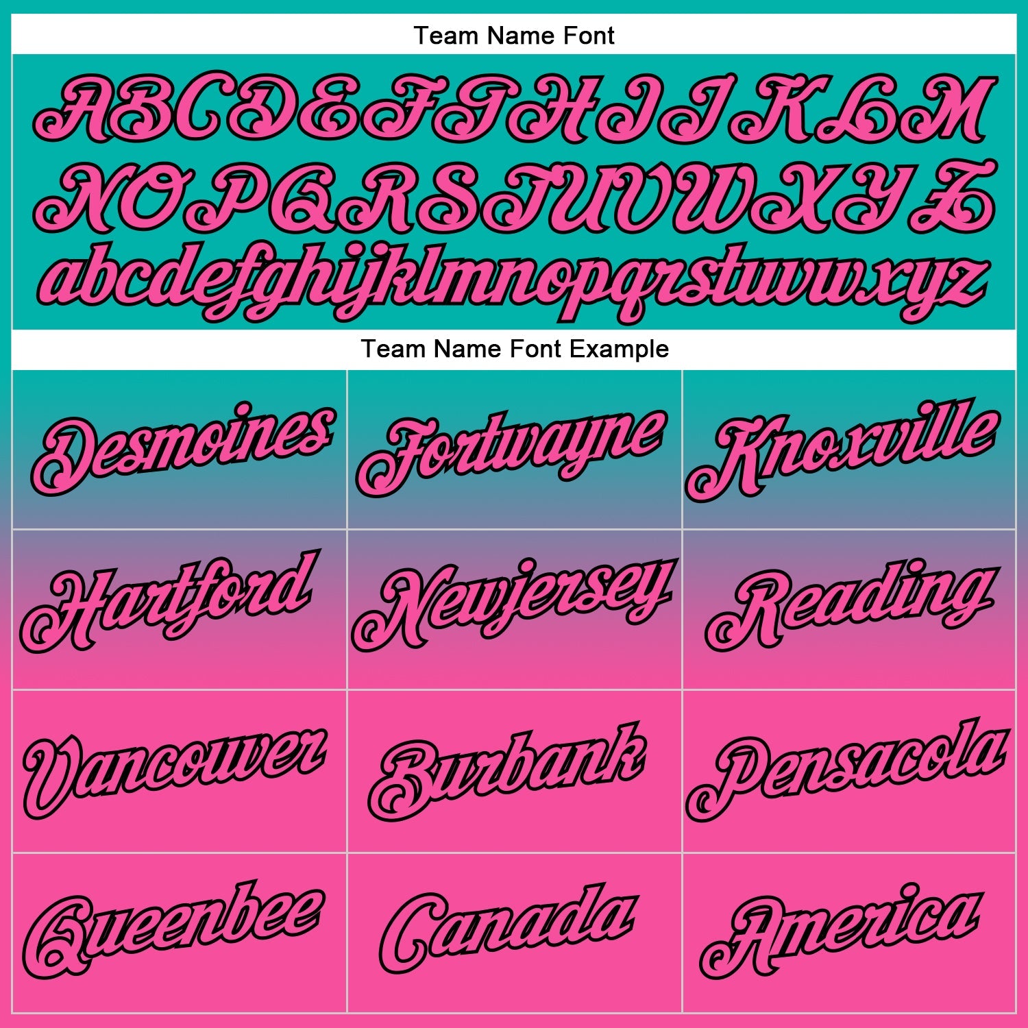 Custom Stitched Aqua Pink-Black Fade Fashion Sports Pullover Sweatshirt Hoodie view 3