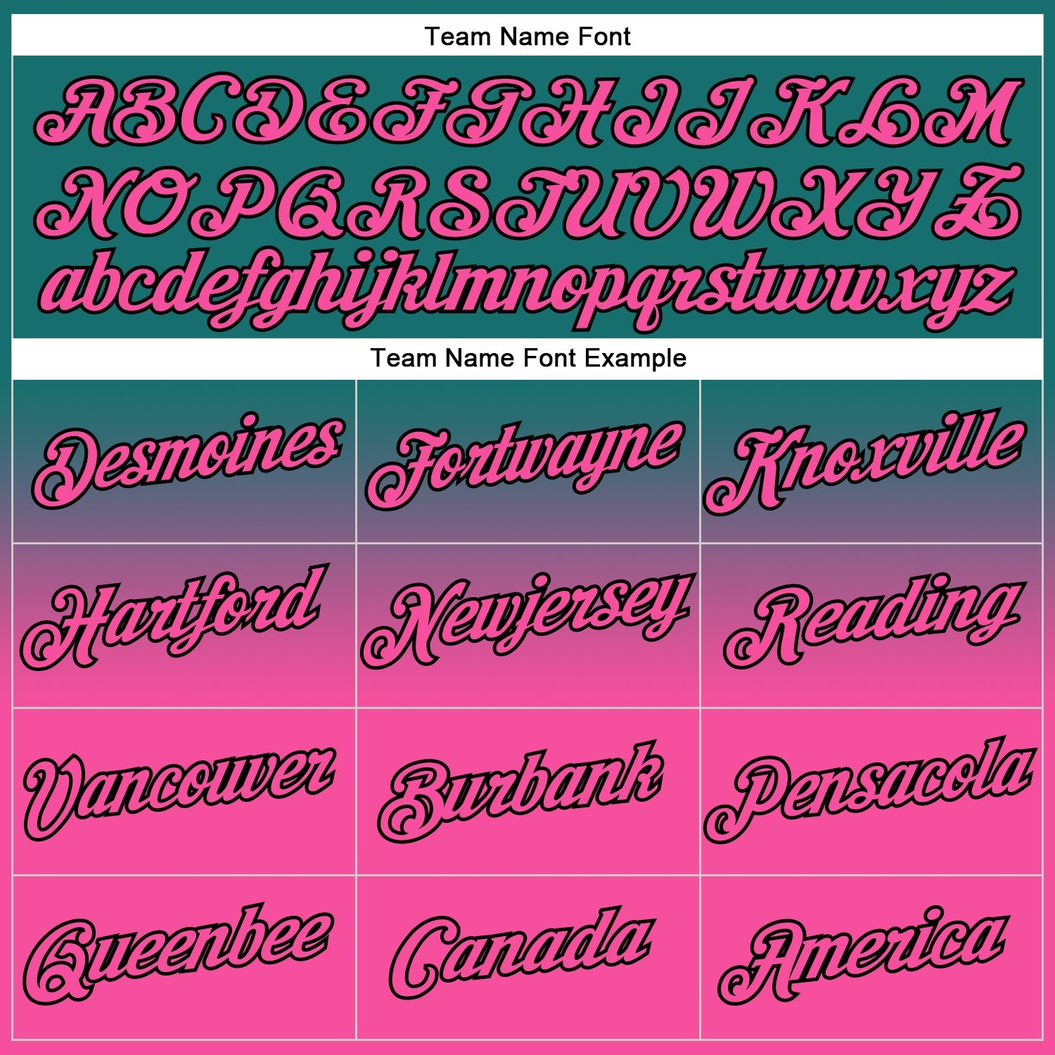 Custom Stitched Teal Pink-Black Fade Fashion Sports Pullover Sweatshirt Hoodie view 3
