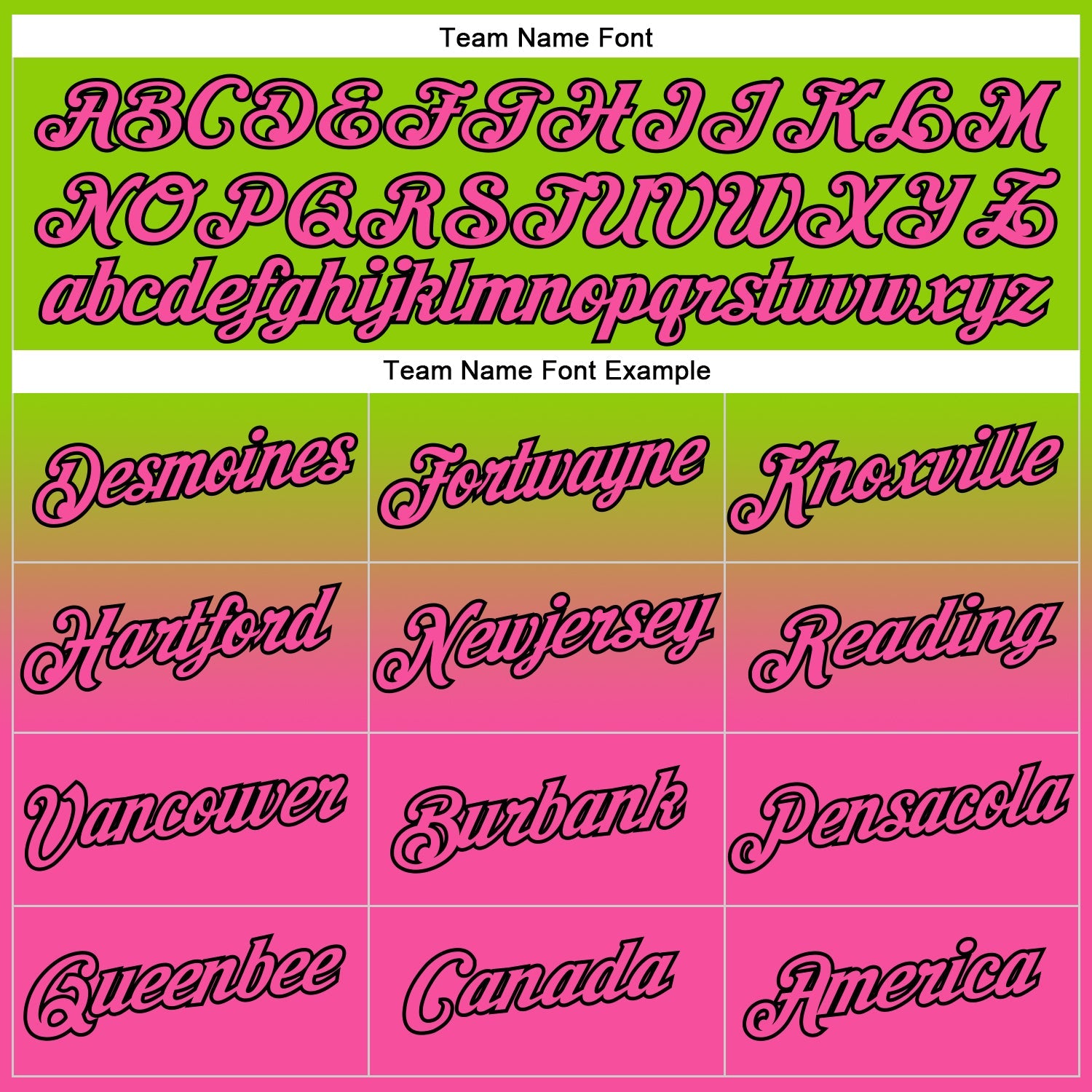 Custom Stitched Neon Green Pink-Black Fade Fashion Sports Pullover Sweatshirt Hoodie view 3
