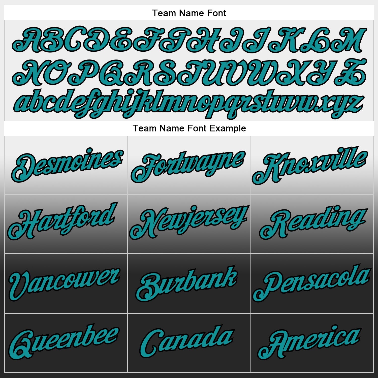 Custom Stitched White Teal-Black Fade Fashion Sports Pullover Sweatshirt Hoodie view 3