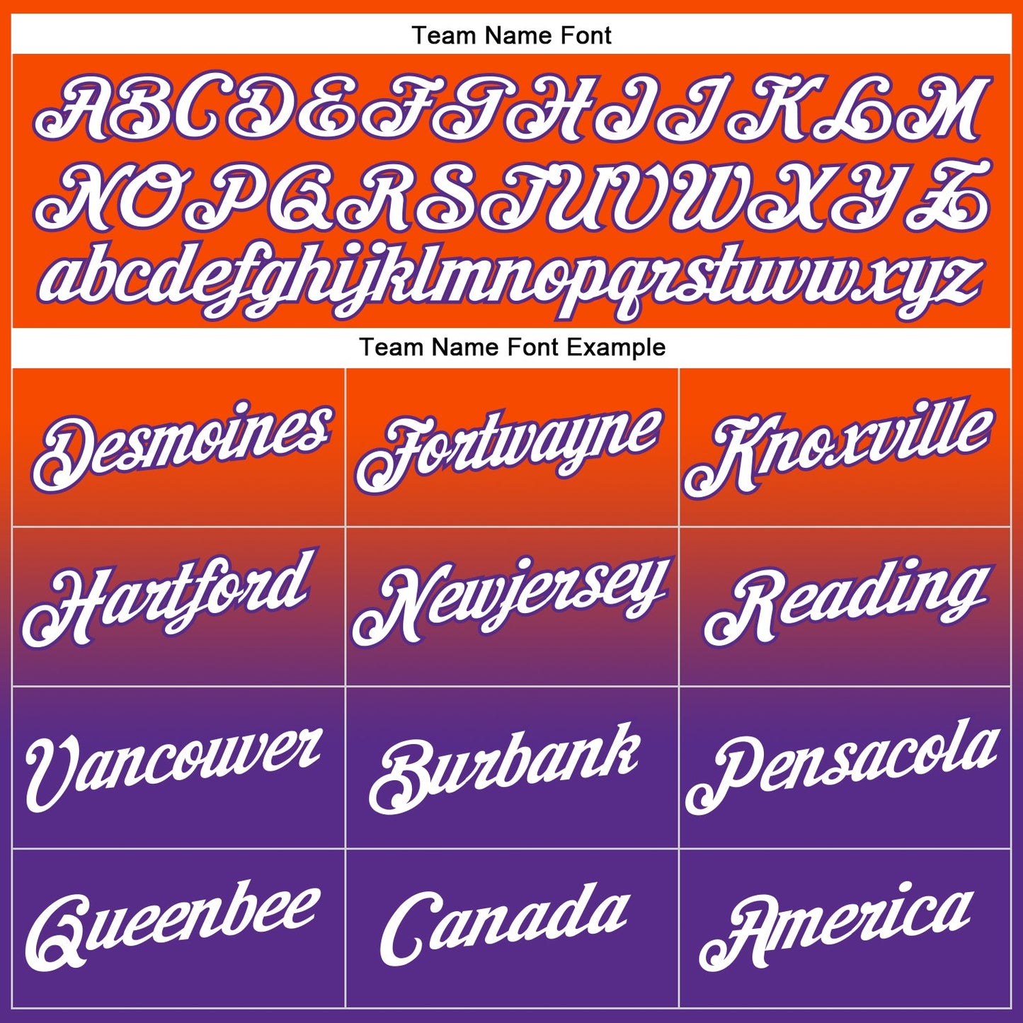 Custom Stitched Orange White-Purple Fade Fashion Sports Pullover Sweatshirt Hoodie view 3