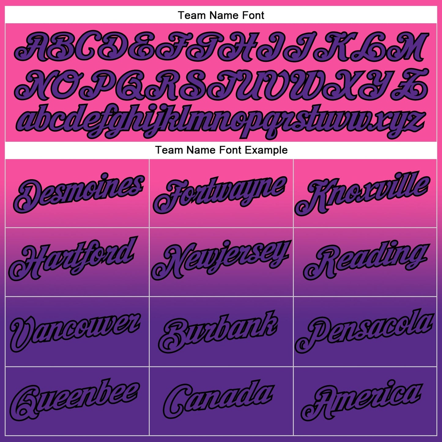 Custom Stitched Pink Purple-Black Fade Fashion Sports Pullover Sweatshirt Hoodie view 3