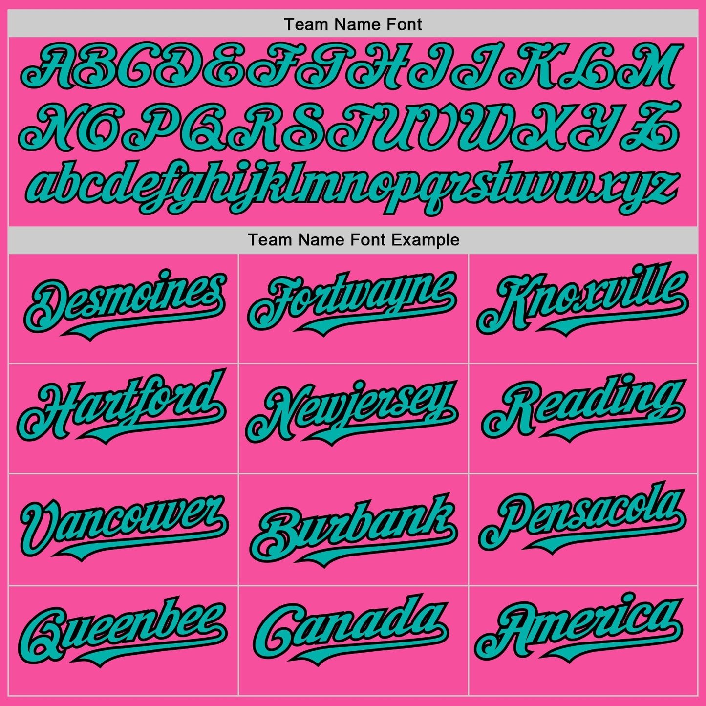Custom Pink Pinstripe Aqua-Black Authentic Fade Fashion Baseball Jersey view 5