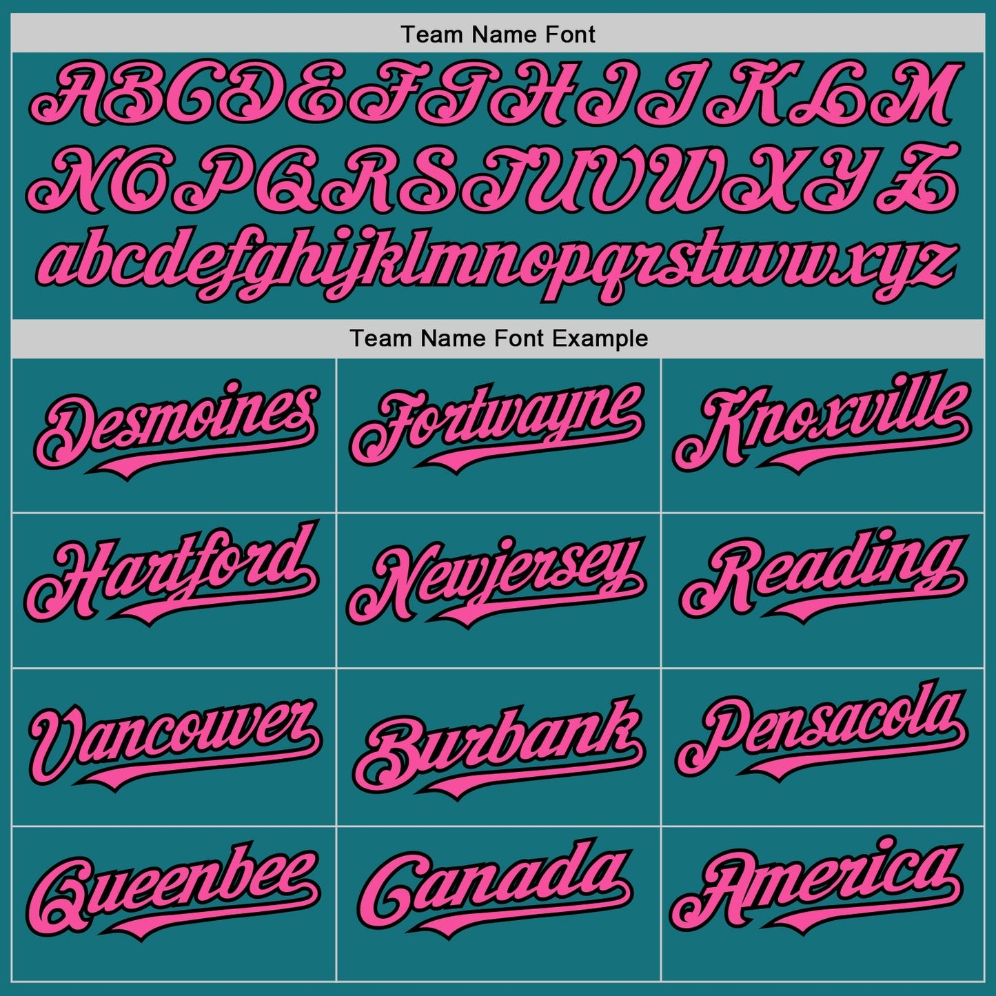 Custom Teal Pinstripe Pink-Black Authentic Fade Fashion Baseball Jersey view 5