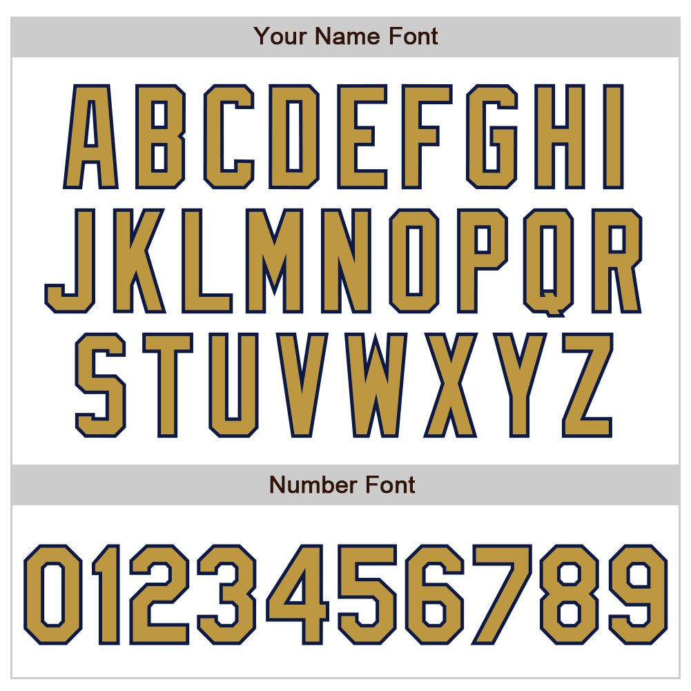 Custom White Pinstripe Old Gold-Navy Authentic Fade Fashion Baseball Jersey view 6