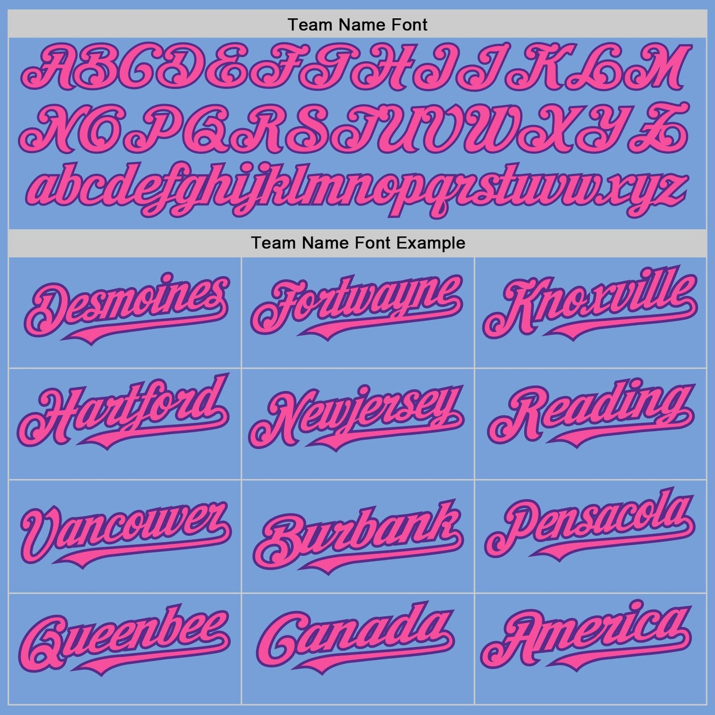 Custom Light Blue Pinstripe Pink-Purple Authentic Fade Fashion Baseball Jersey view 5