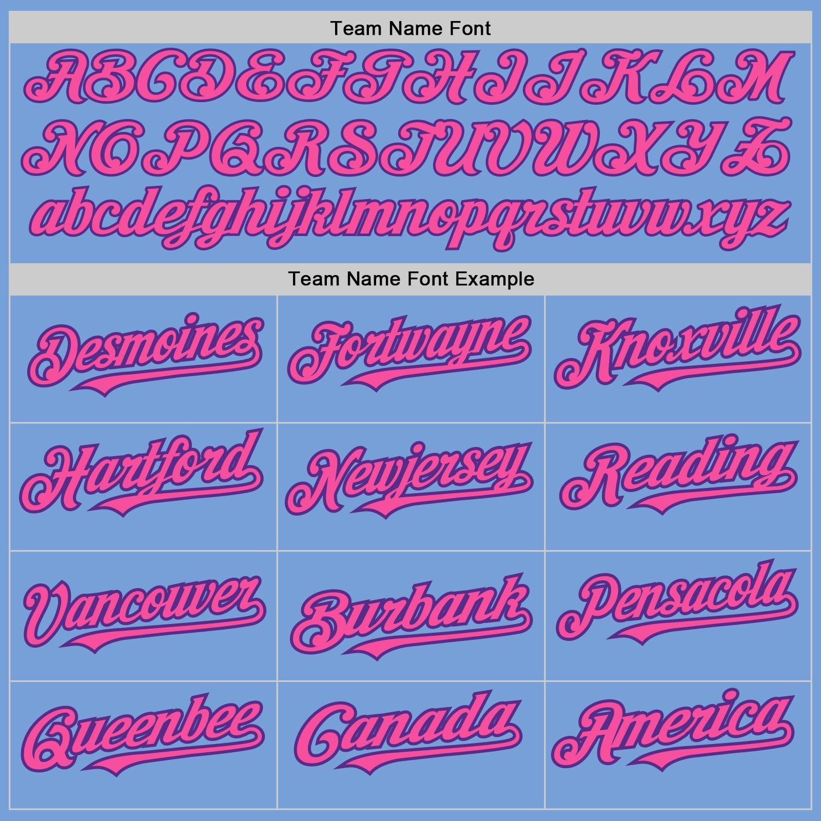 Custom Light Blue Pinstripe Pink-Purple Authentic Fade Fashion Baseball Jersey view 5