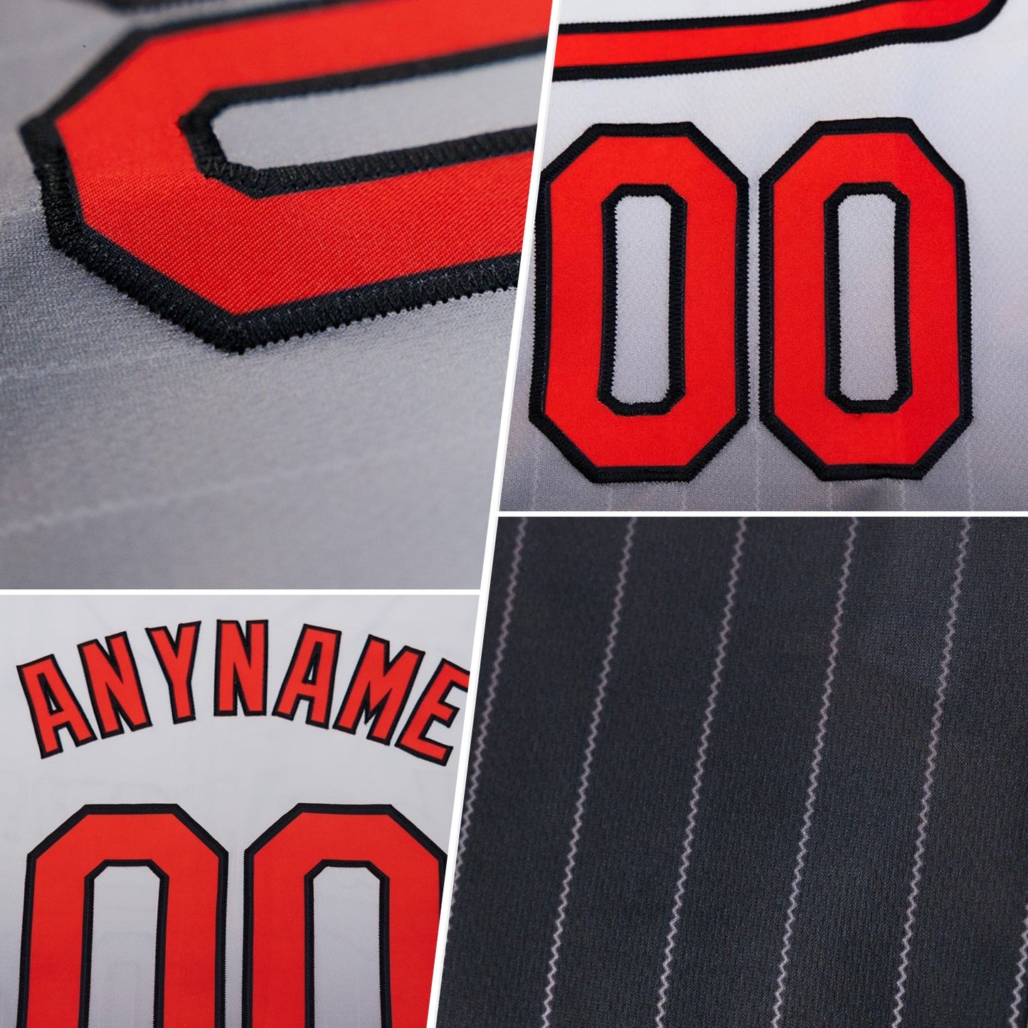 Custom White Pinstripe Yellow-Light Blue Authentic Fade Fashion Baseball Jersey view 2