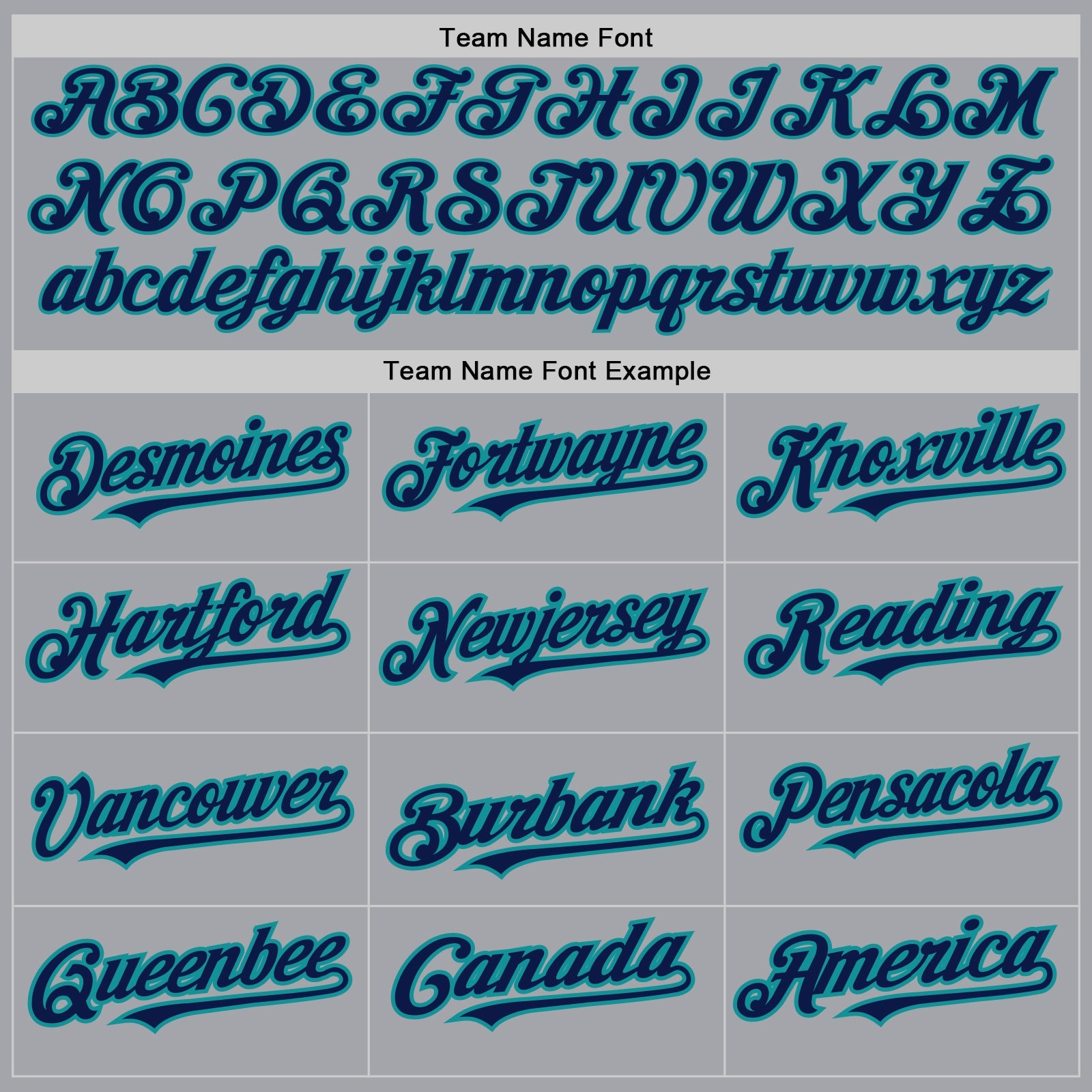 Custom Gray Pinstripe Navy-Teal Authentic Fade Fashion Baseball Jersey view 5