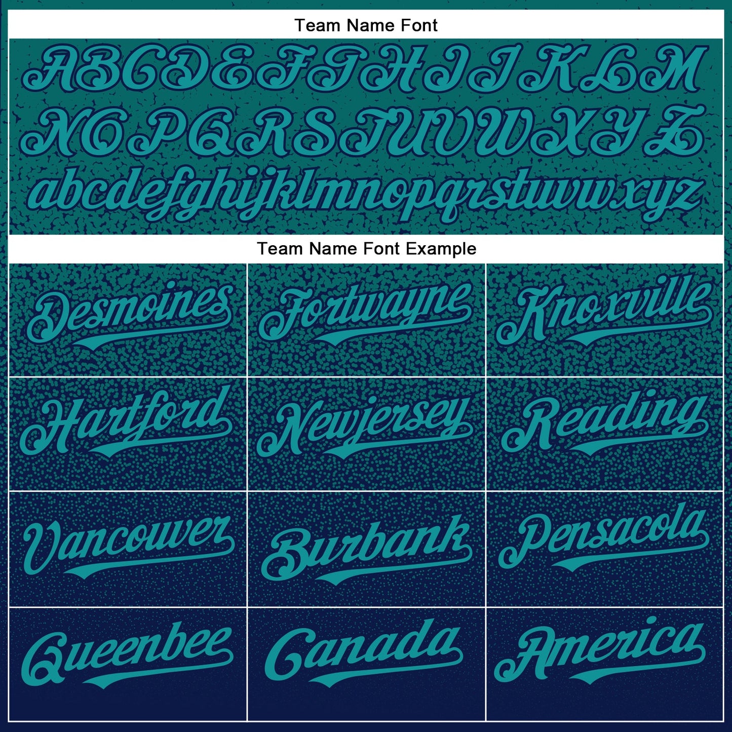 Custom Teal Navy Authentic Fade Fashion Baseball Jersey view 4
