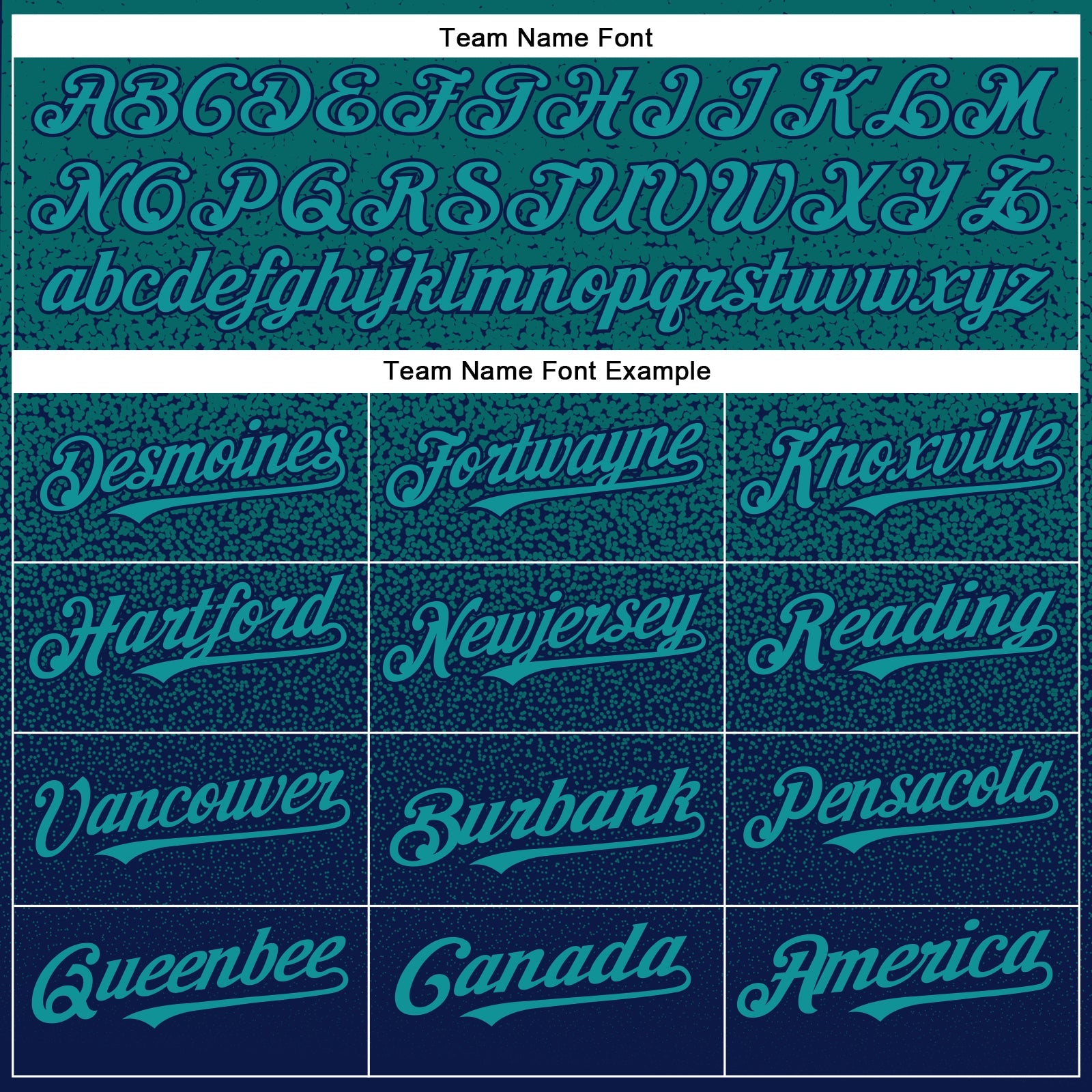 Custom Teal Navy Authentic Fade Fashion Baseball Jersey view 4