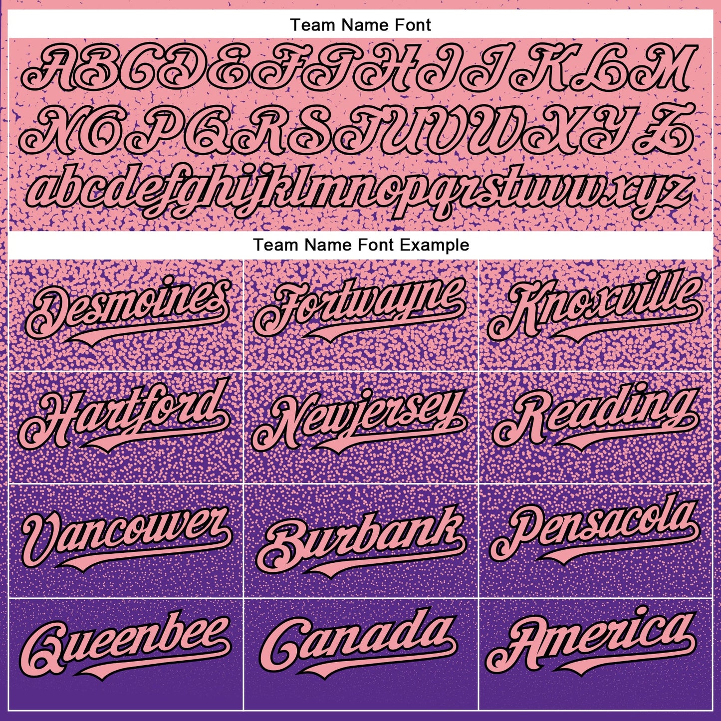 Custom Medium Pink Purple-Black Authentic Fade Fashion Baseball Jersey view 4