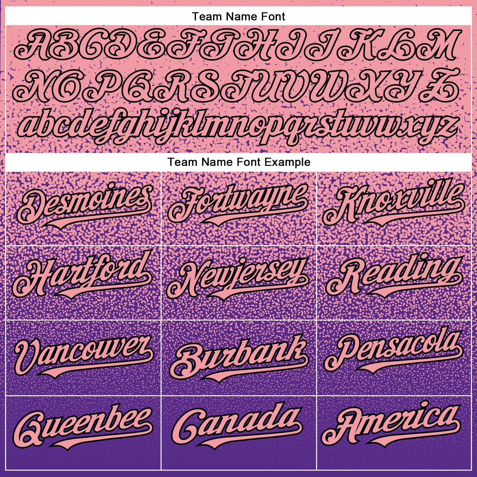 Custom Medium Pink Purple-Black Authentic Fade Fashion Baseball Jersey view 4