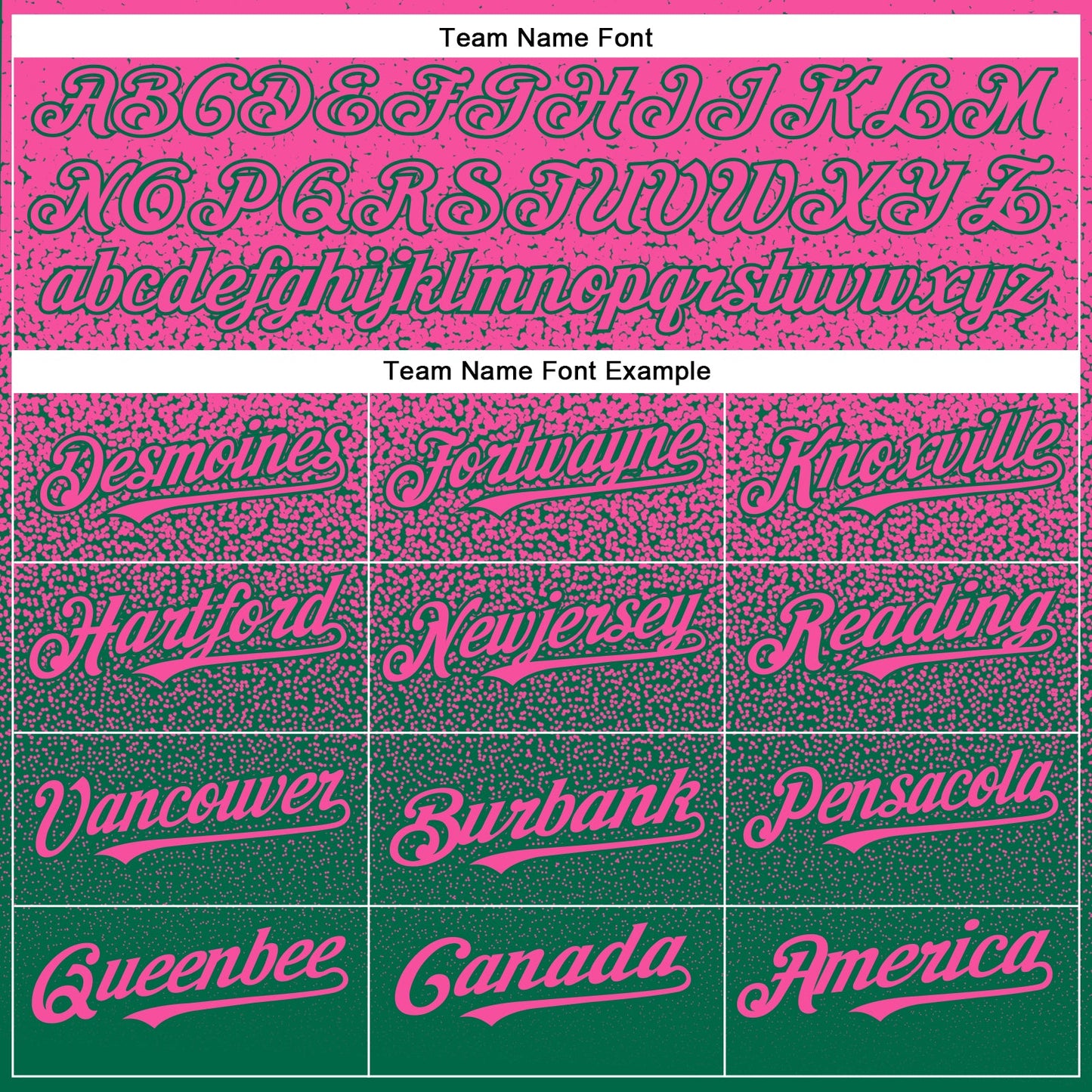 Custom Pink Kelly Green Authentic Fade Fashion Baseball Jersey view 4
