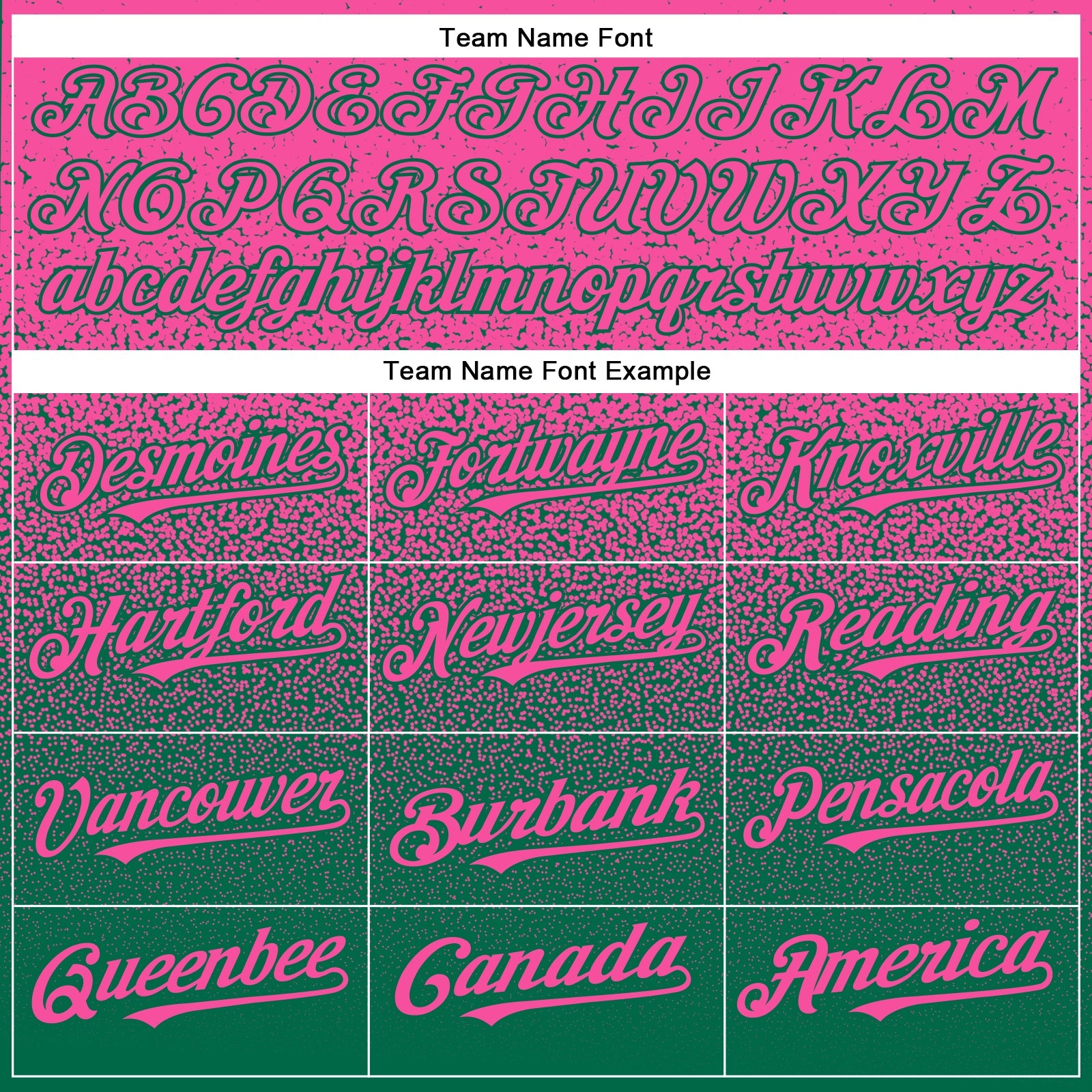 Custom Pink Kelly Green Authentic Fade Fashion Baseball Jersey view 4