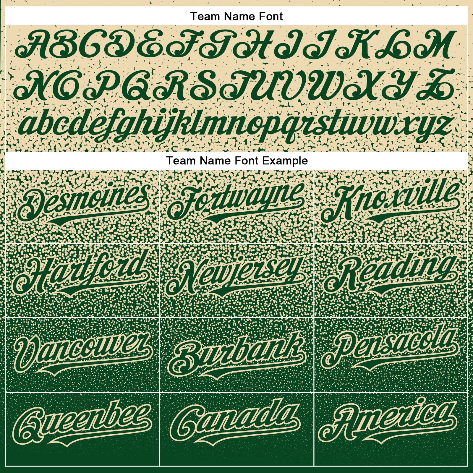 Custom Cream Green Authentic Fade Fashion Baseball Jersey view 4