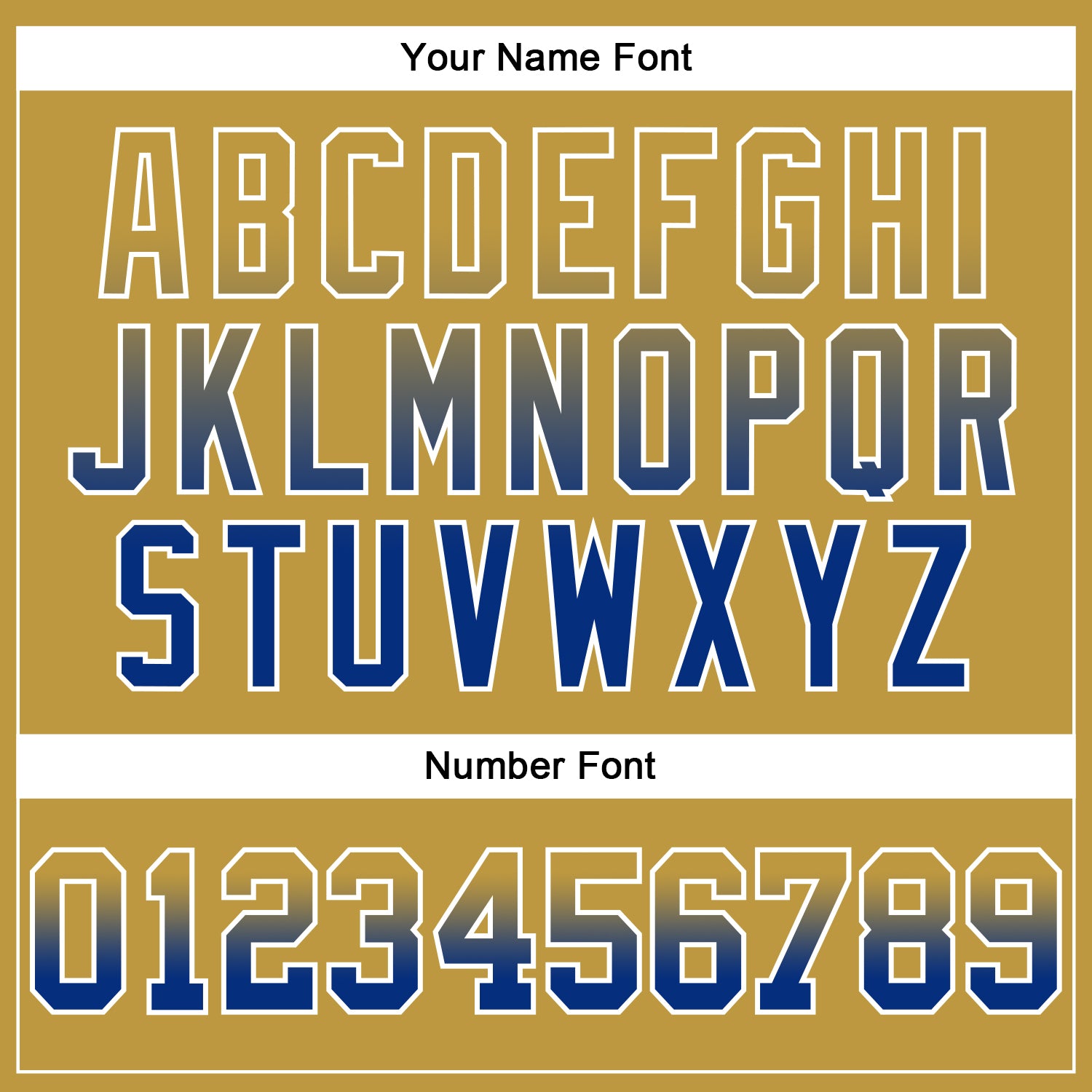 Custom Stitched Old Gold Royal-White Fade Fashion Arrow Sports Pullover Sweatshirt Hoodie view 4
