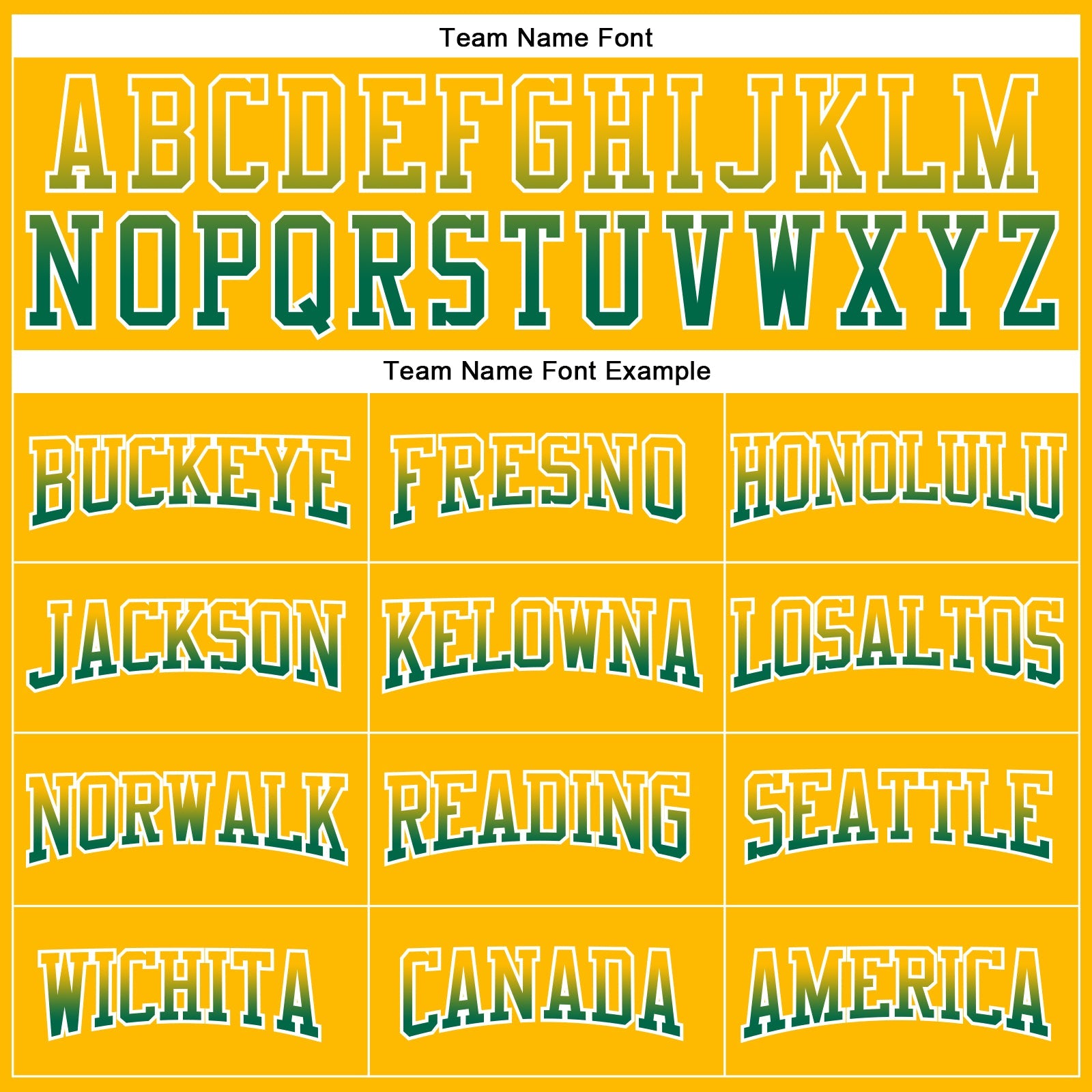 Custom Stitched Gold Kelly Green-White Fade Fashion Arrow Sports Pullover Sweatshirt Hoodie view 3