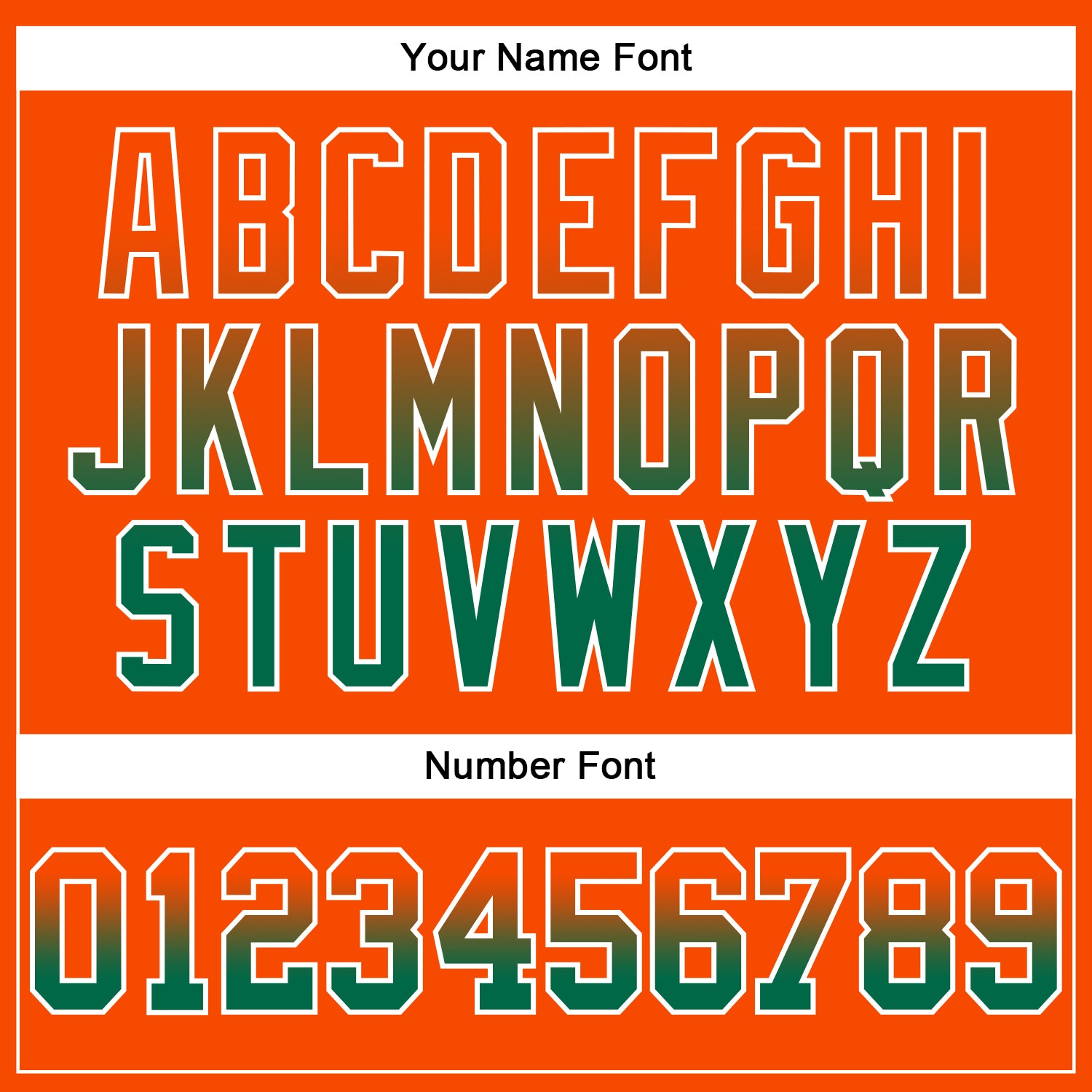 Custom Stitched Orange Kelly Green-White Fade Fashion Arrow Sports Pullover Sweatshirt Hoodie view 4