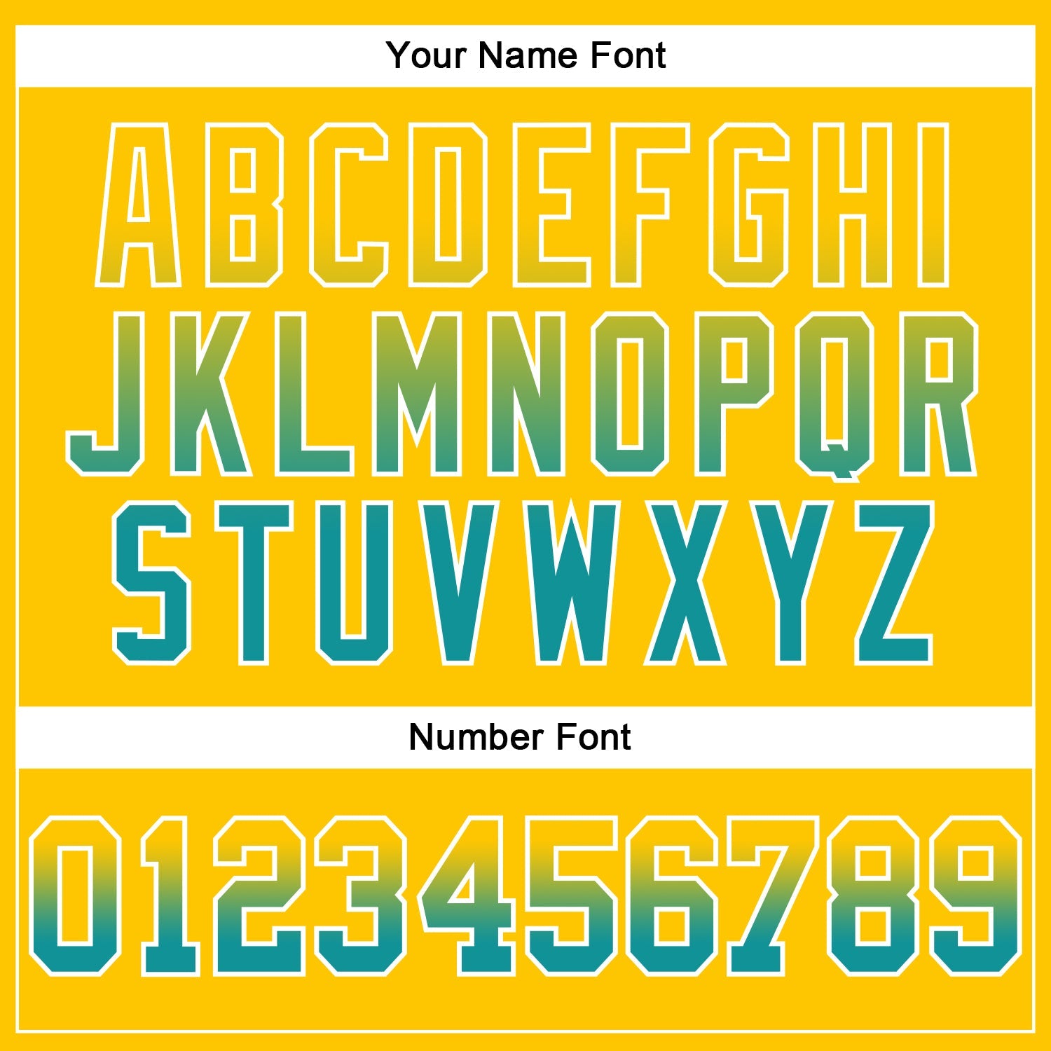 Custom Stitched Yellow Teal-White Fade Fashion Arrow Sports Pullover Sweatshirt Hoodie view 4