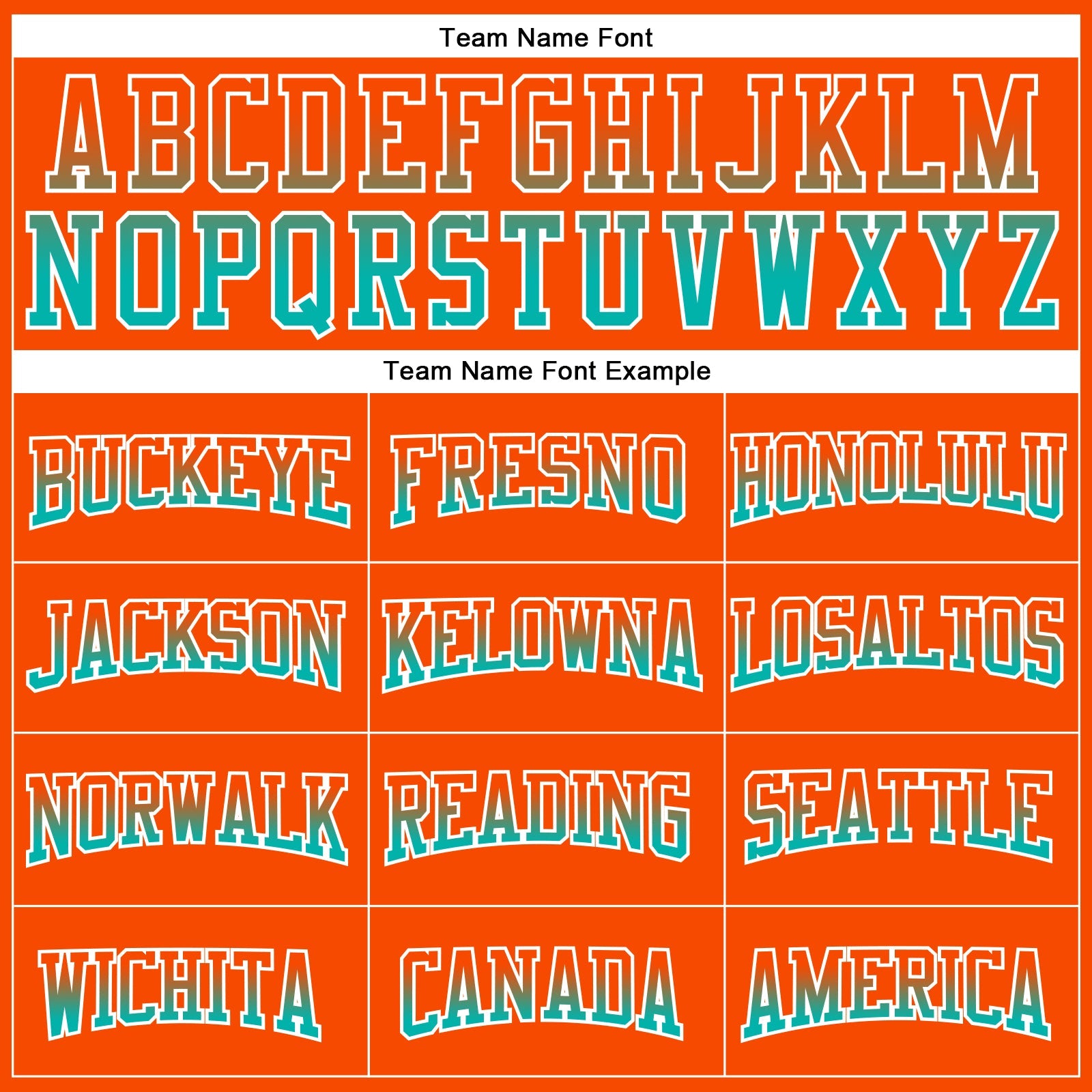 Custom Stitched Orange Aqua-White Fade Fashion Arrow Sports Pullover Sweatshirt Hoodie view 3