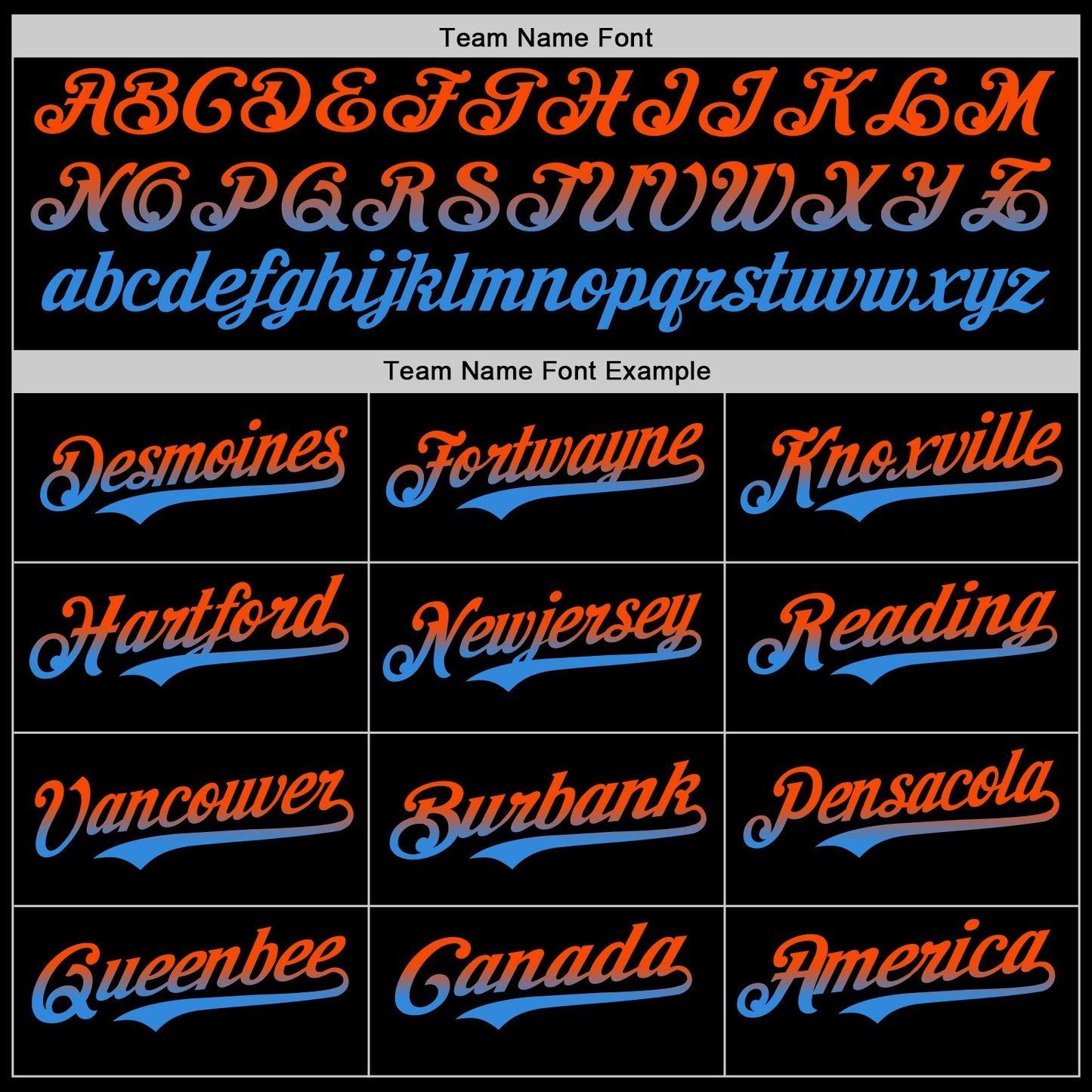 Custom Black Orange-Electric Blue Authentic Fade Fashion Baseball Jersey view 4