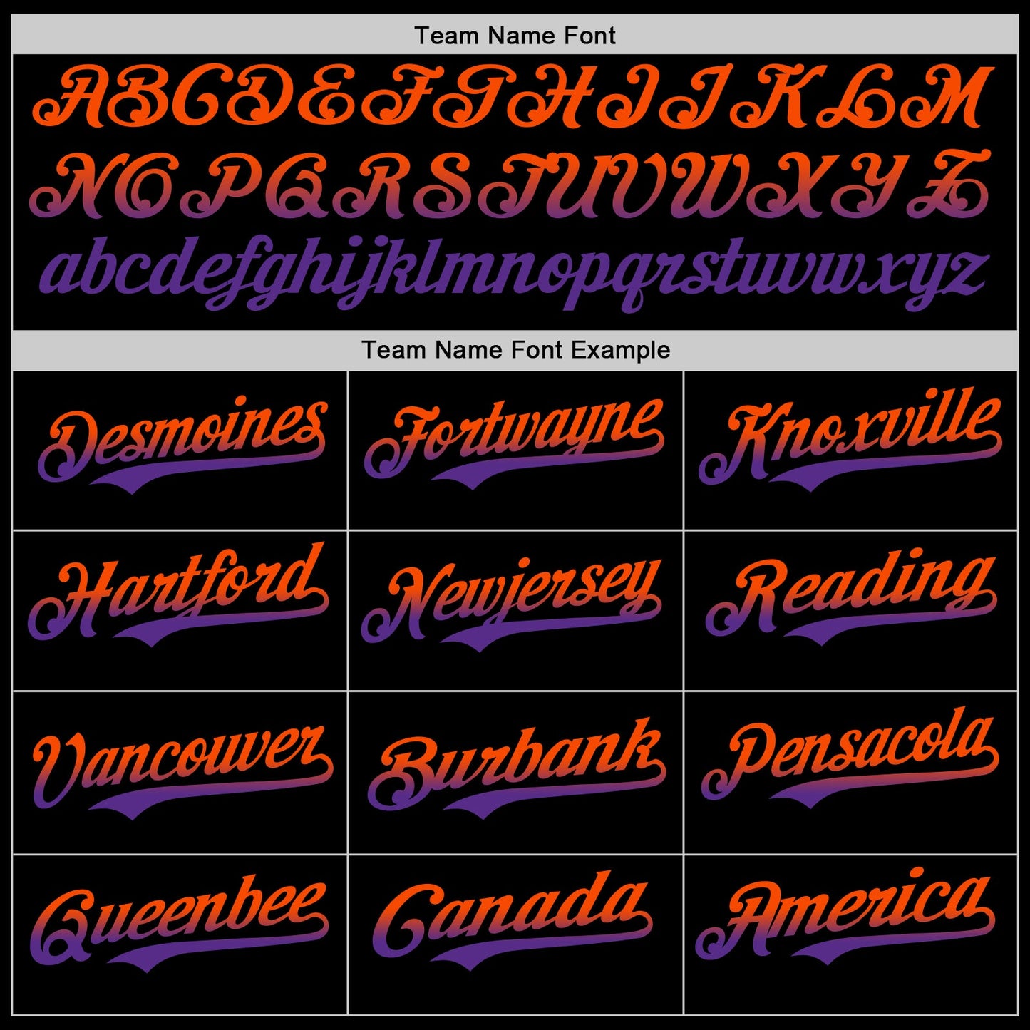 Custom Black Orange-Purple Authentic Fade Fashion Baseball Jersey view 4