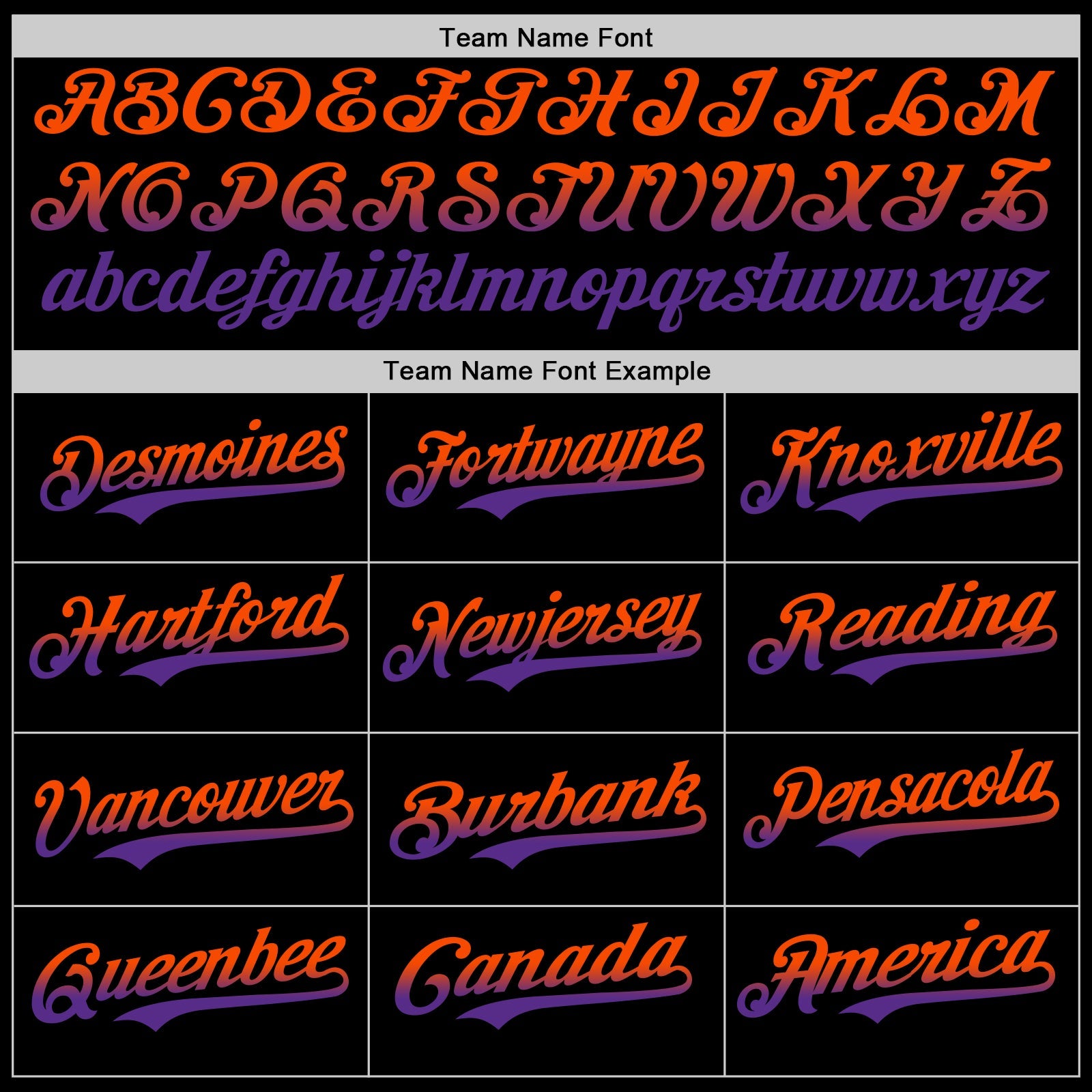 Custom Black Orange-Purple Authentic Fade Fashion Baseball Jersey view 4