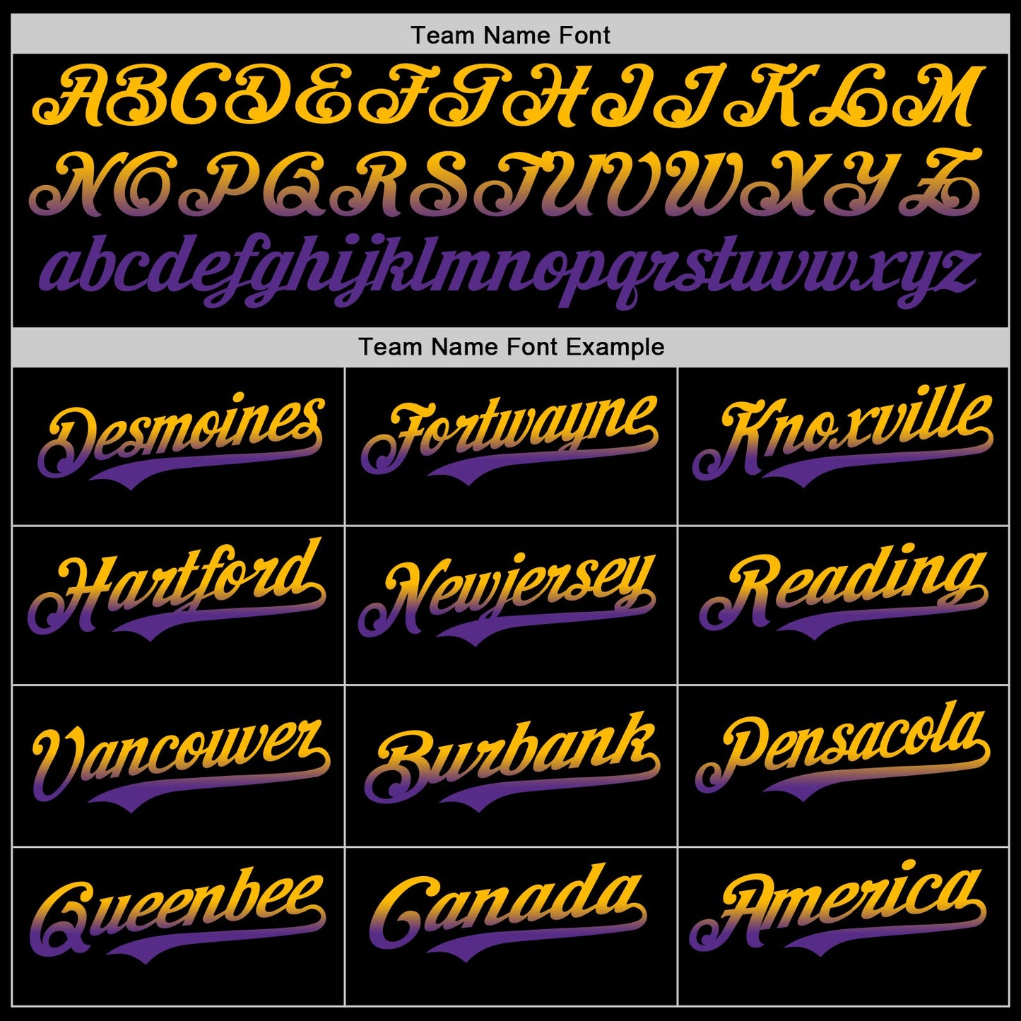 Custom Black Gold-Purple Authentic Fade Fashion Baseball Jersey view 4