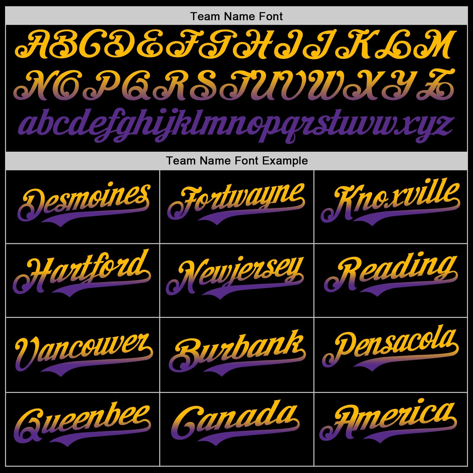 Custom Black Gold-Purple Authentic Fade Fashion Baseball Jersey view 4