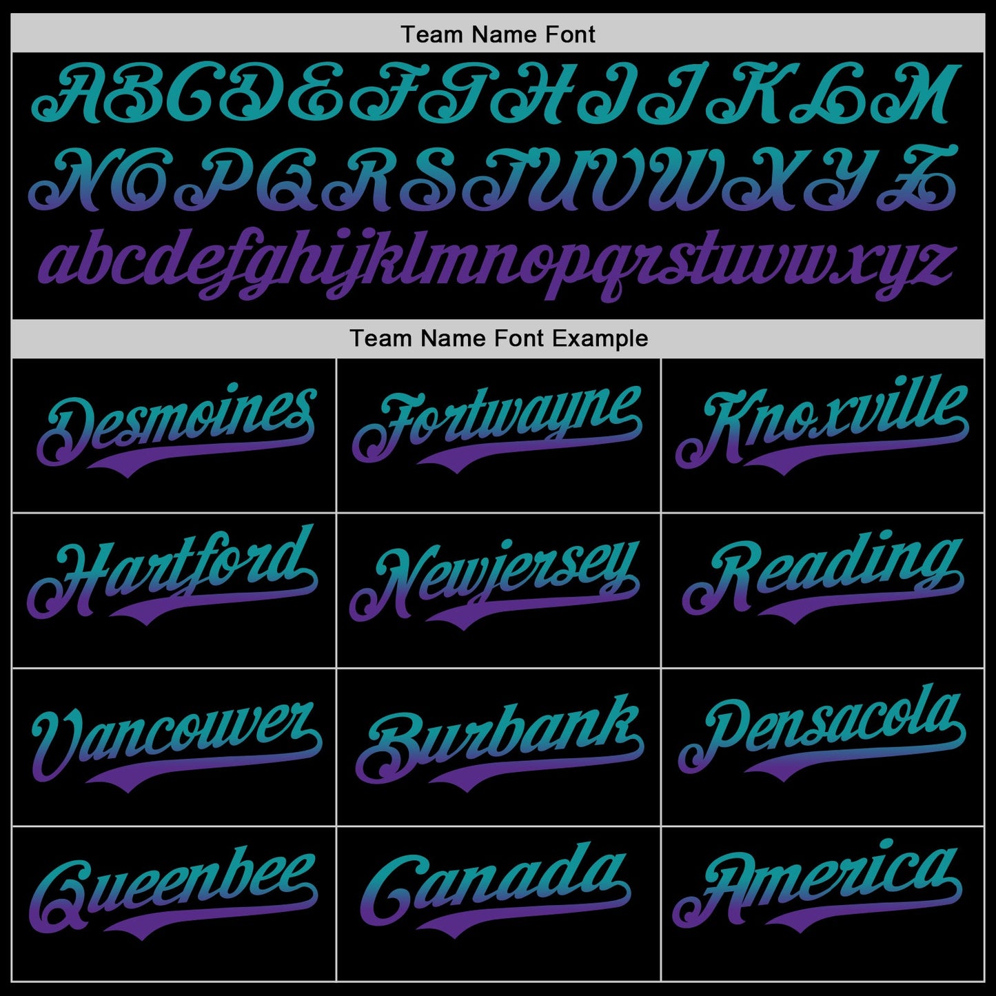 Custom Black Teal-Purple Authentic Fade Fashion Baseball Jersey view 4