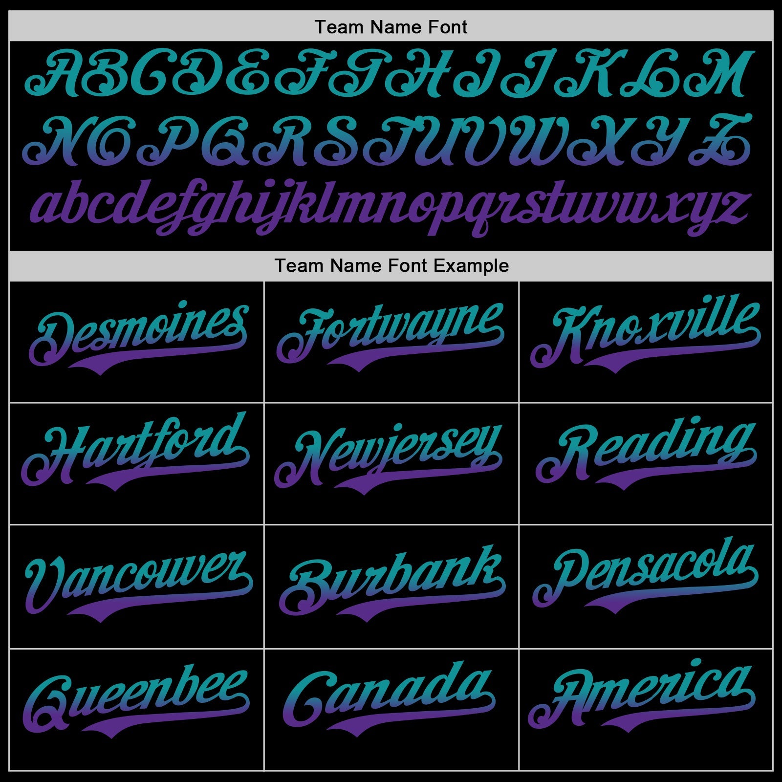 Custom Black Teal-Purple Authentic Fade Fashion Baseball Jersey view 4