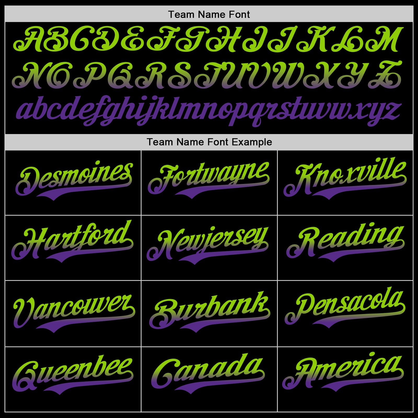 Custom Black Neon Green-Purple Authentic Fade Fashion Baseball Jersey view 4
