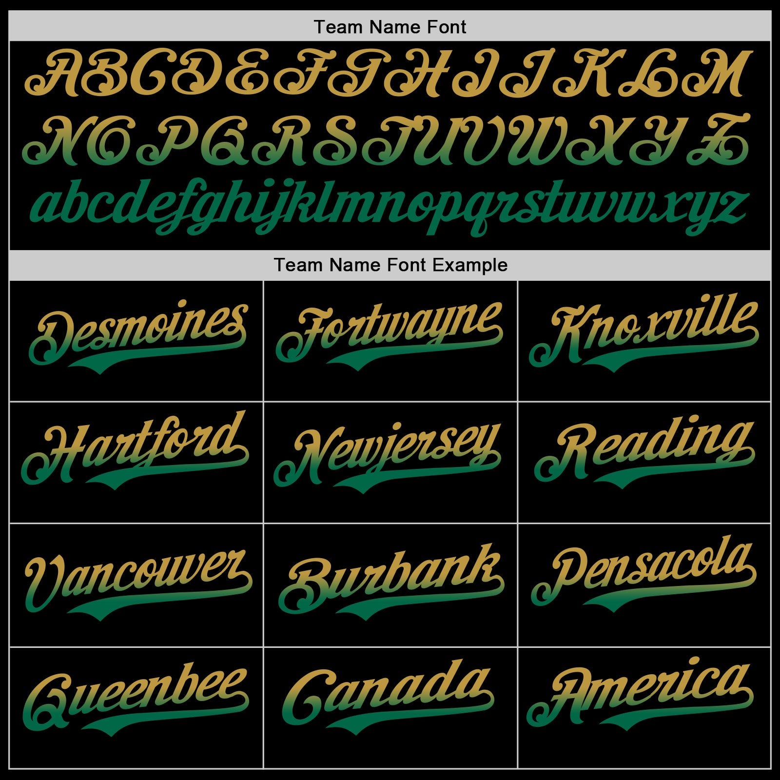 Custom Black Old Gold-Kelly Green Authentic Fade Fashion Baseball Jersey view 4