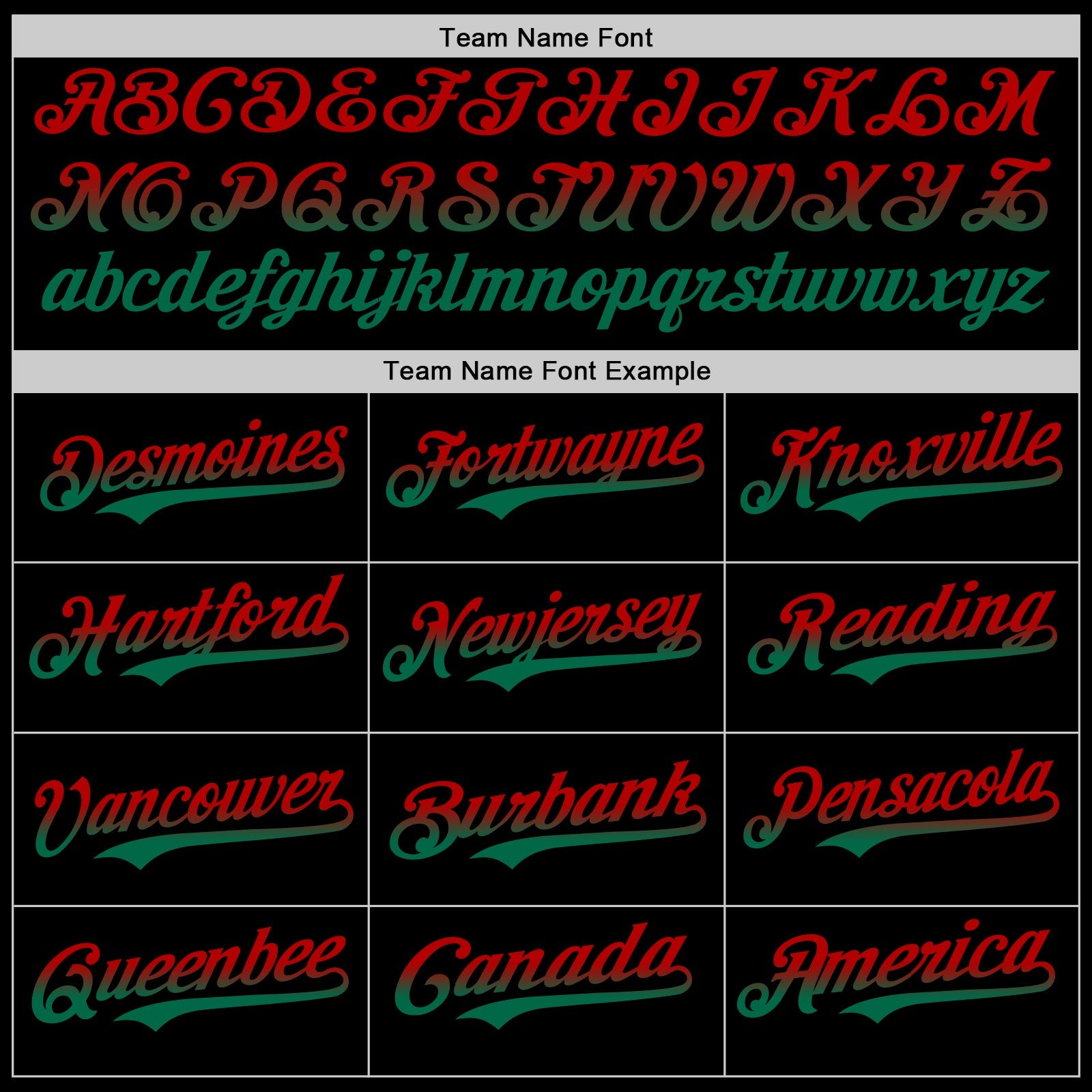 Custom Black Red-Kelly Green Authentic Fade Fashion Baseball Jersey view 4