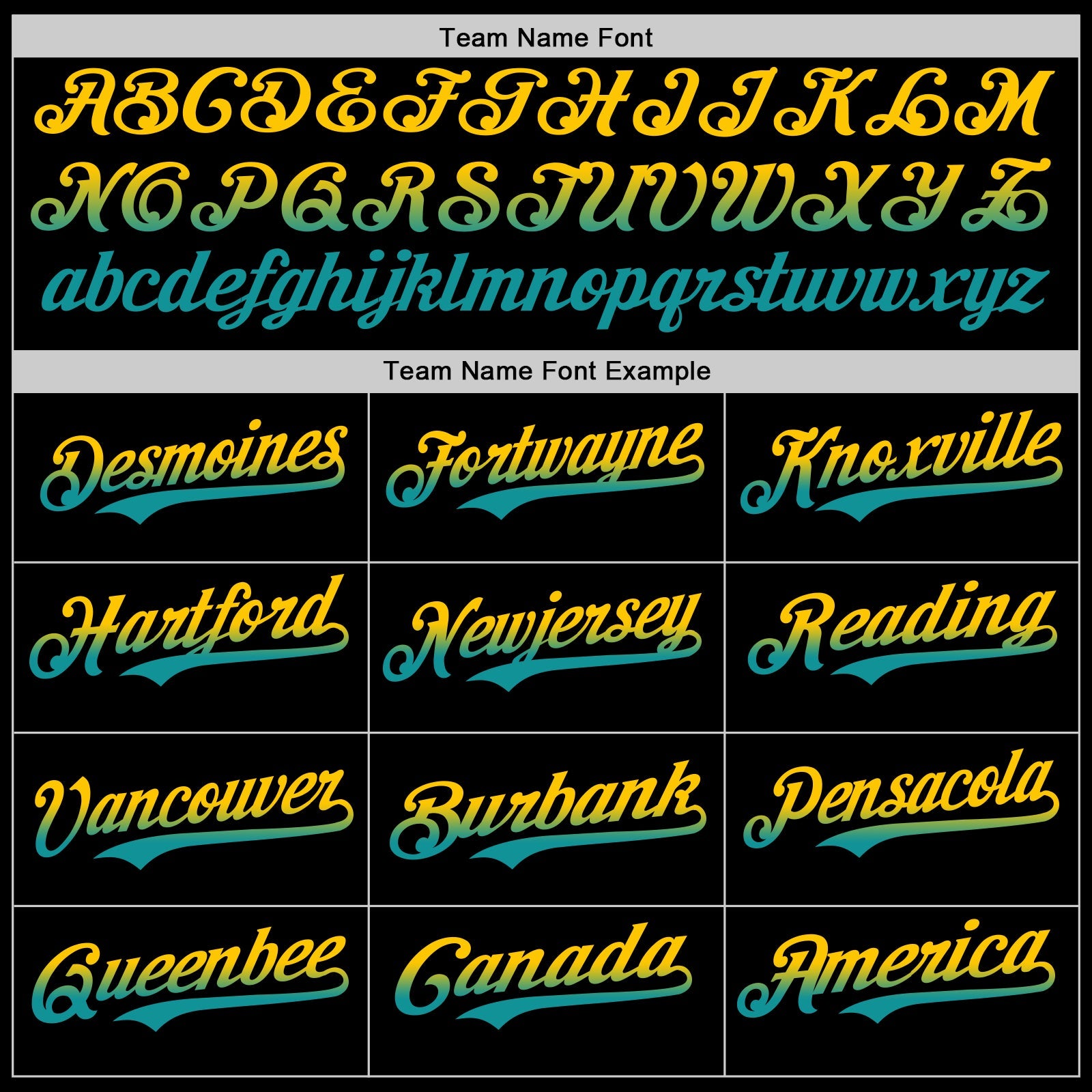 Custom Black Yellow-Teal Authentic Fade Fashion Baseball Jersey view 4