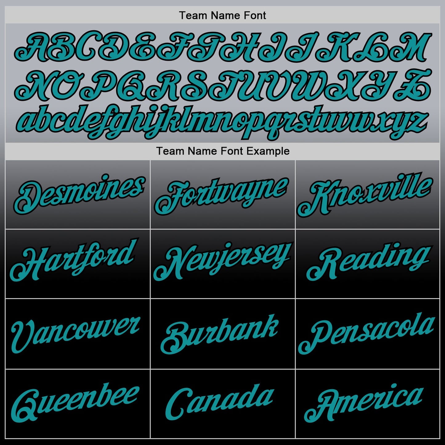 Custom Gray Teal-Black Fade Fashion Performance T-Shirt view 4