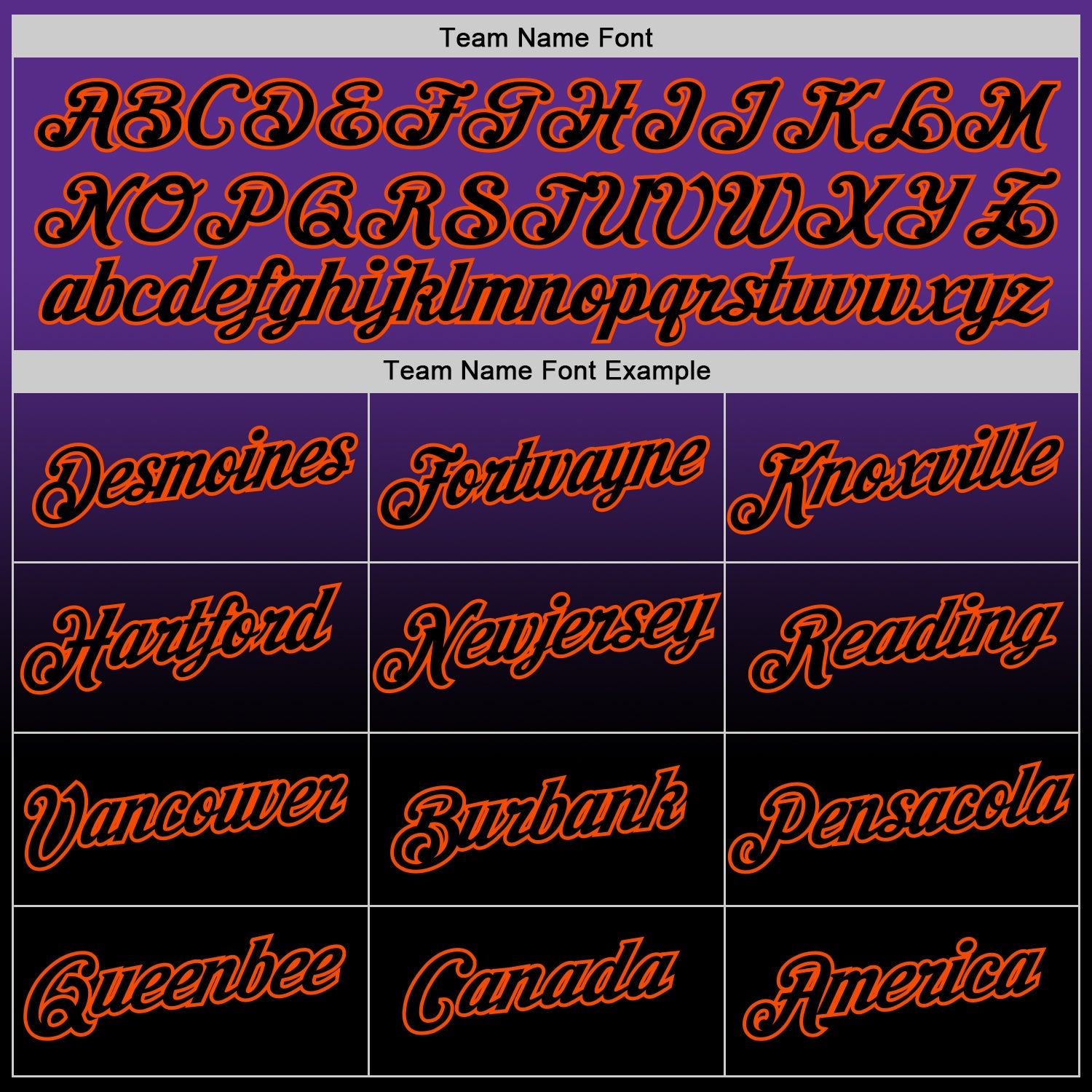 Custom Purple Black-Orange Fade Fashion Performance T-Shirt view 4