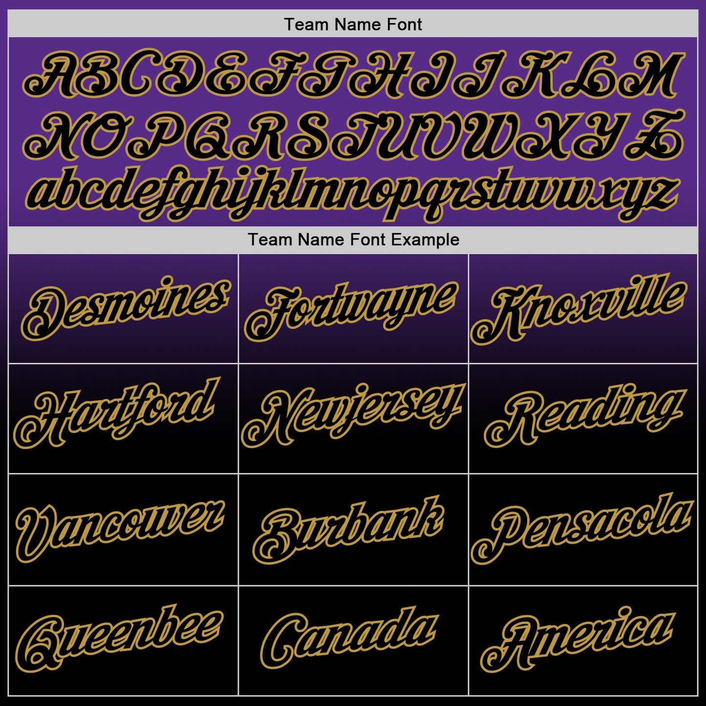 Custom Purple Black-Old Gold Fade Fashion Performance T-Shirt view 4