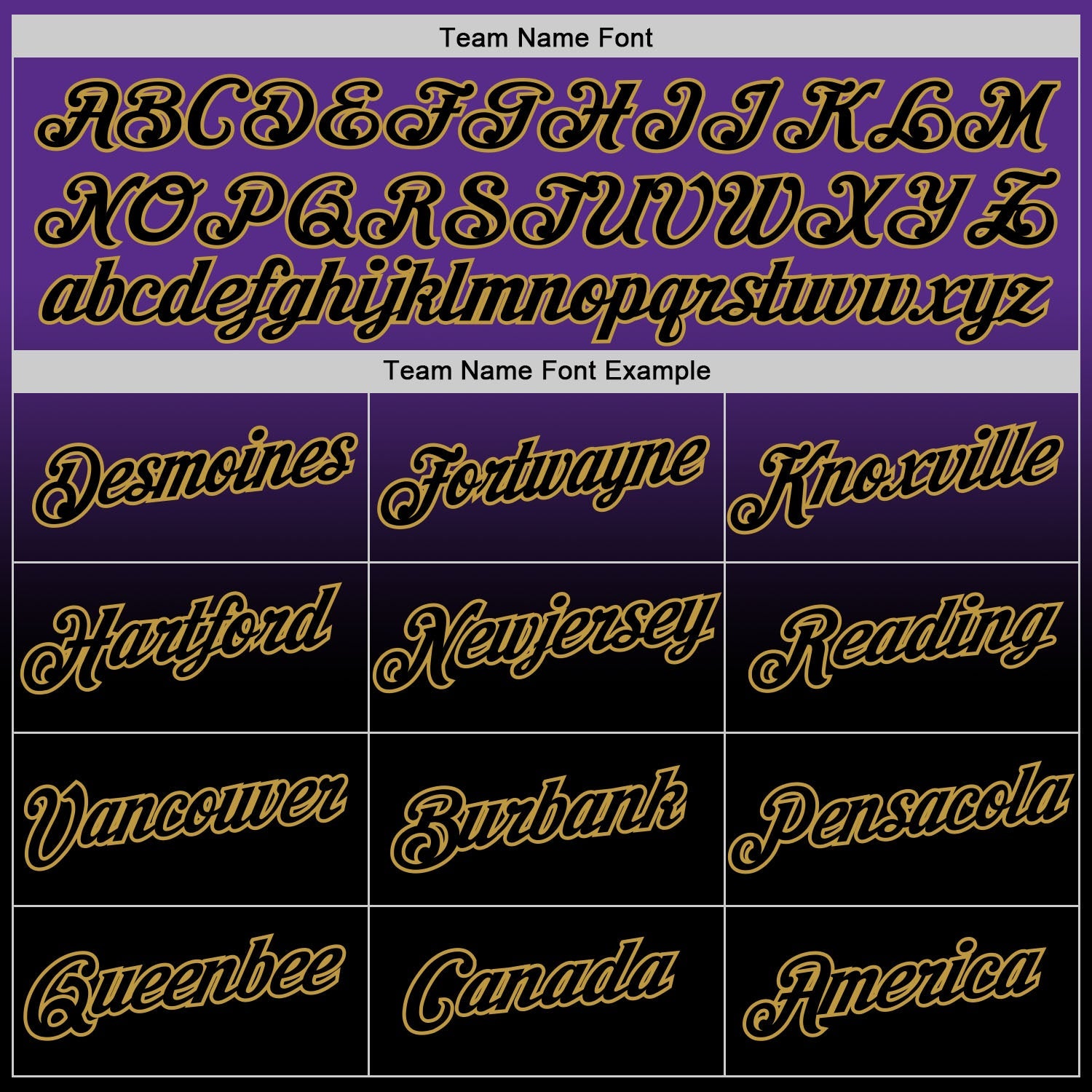 Custom Purple Black-Old Gold Fade Fashion Performance T-Shirt view 4