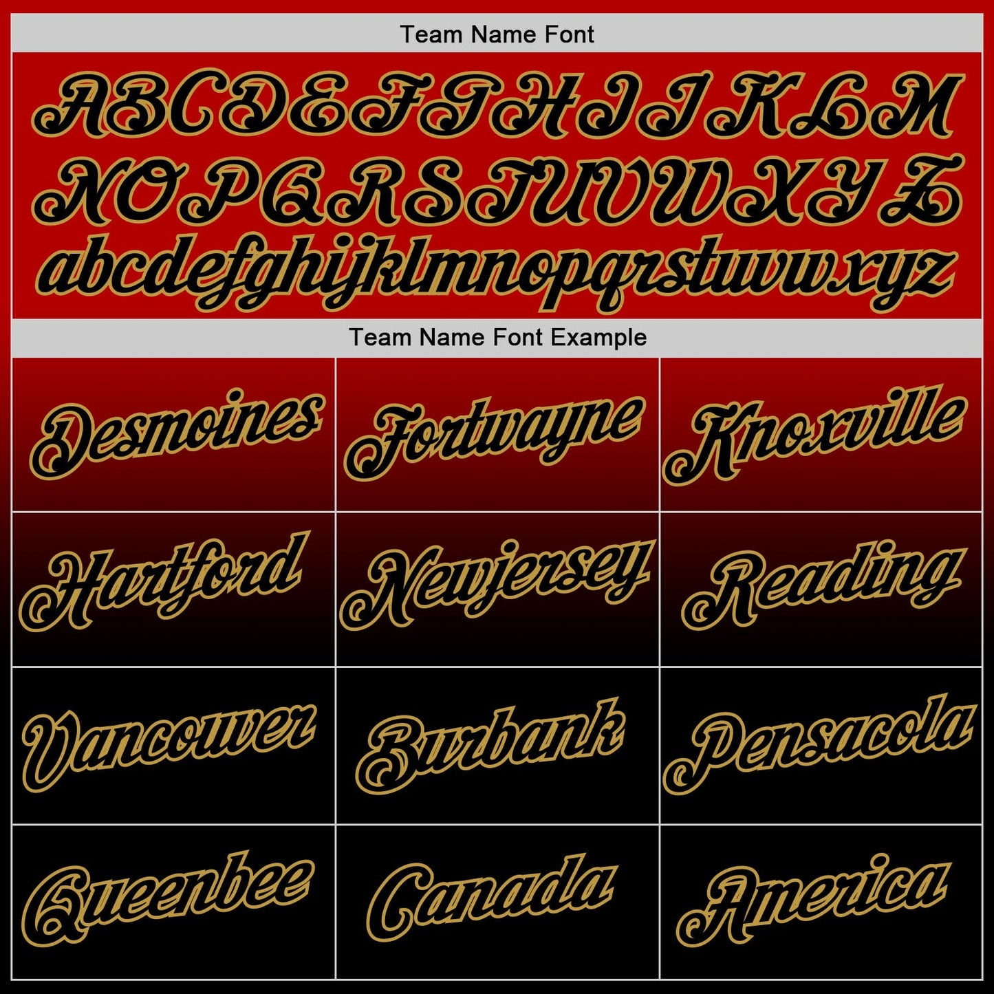 Custom Red Black-Old Gold Fade Fashion Performance T-Shirt view 4