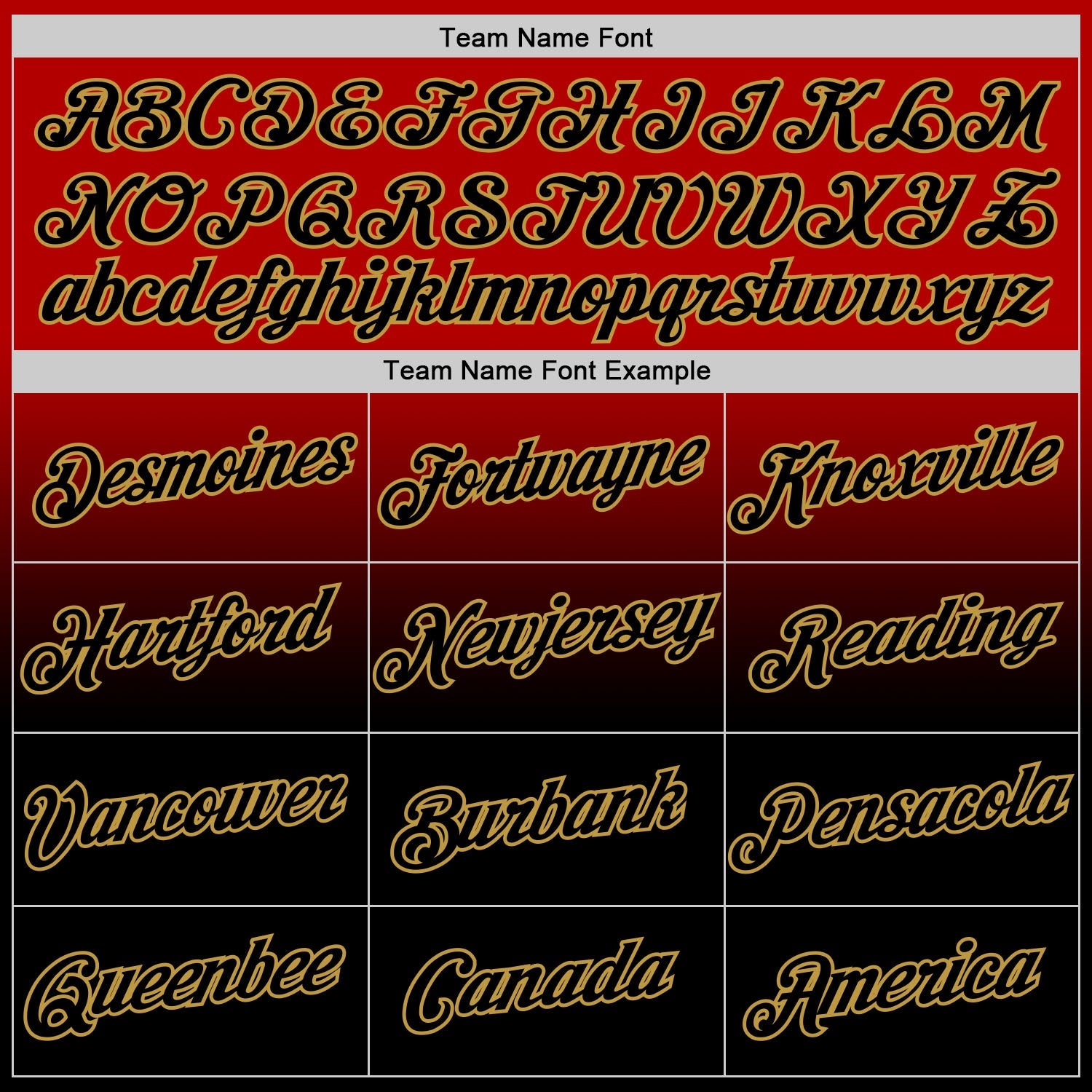 Custom Red Black-Old Gold Fade Fashion Performance T-Shirt view 4