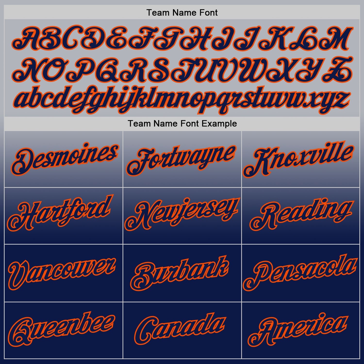 Custom Gray Orange-Navy Fade Fashion Performance T-Shirt view 4