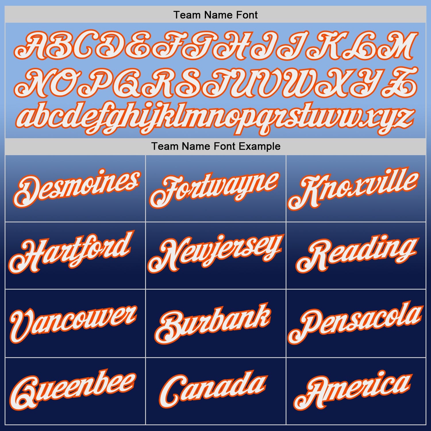 Custom Light Blue Orange-Navy Fade Fashion Performance T-Shirt view 4