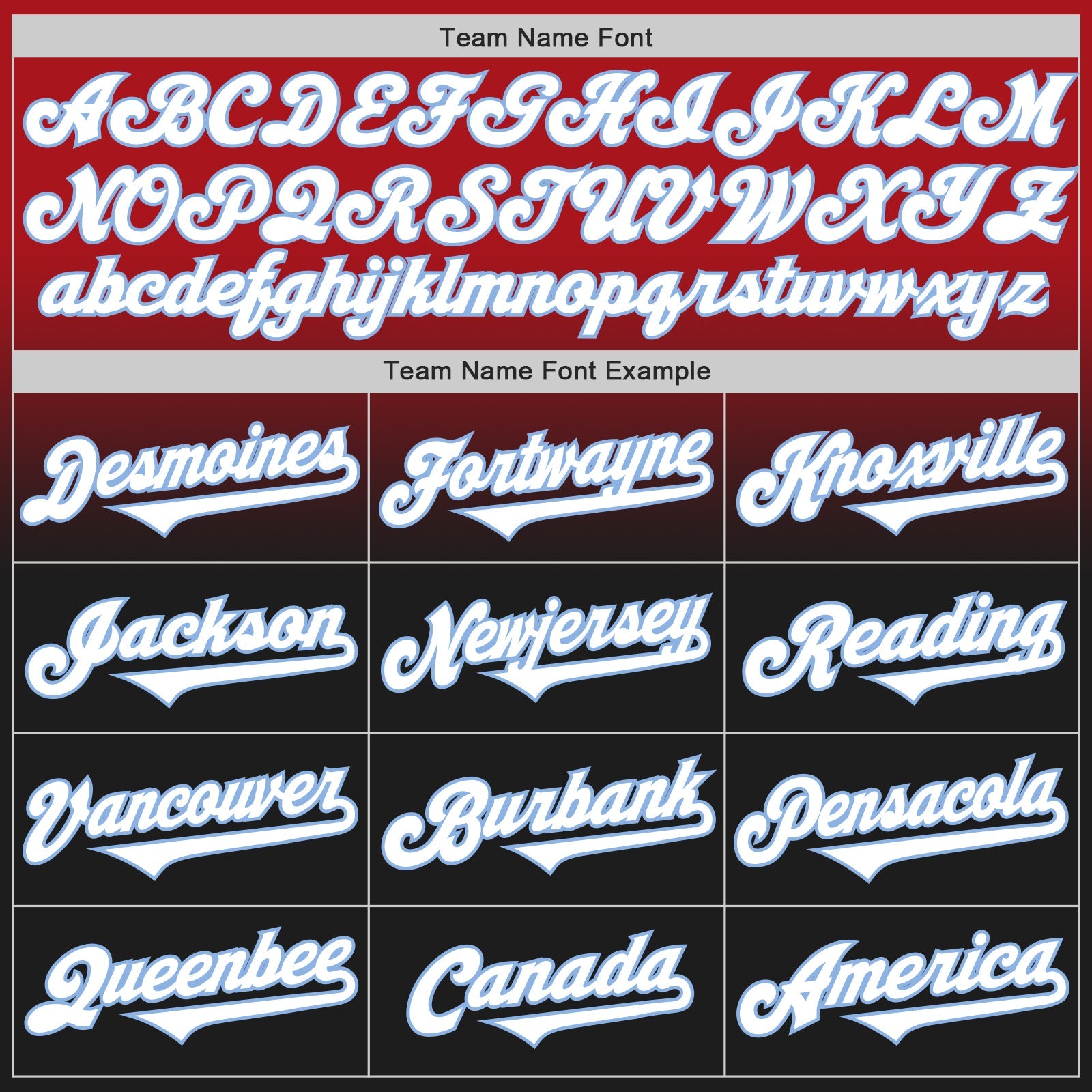 Custom Red Black-Light Blue Authentic Fade Fashion Baseball Jersey view 4