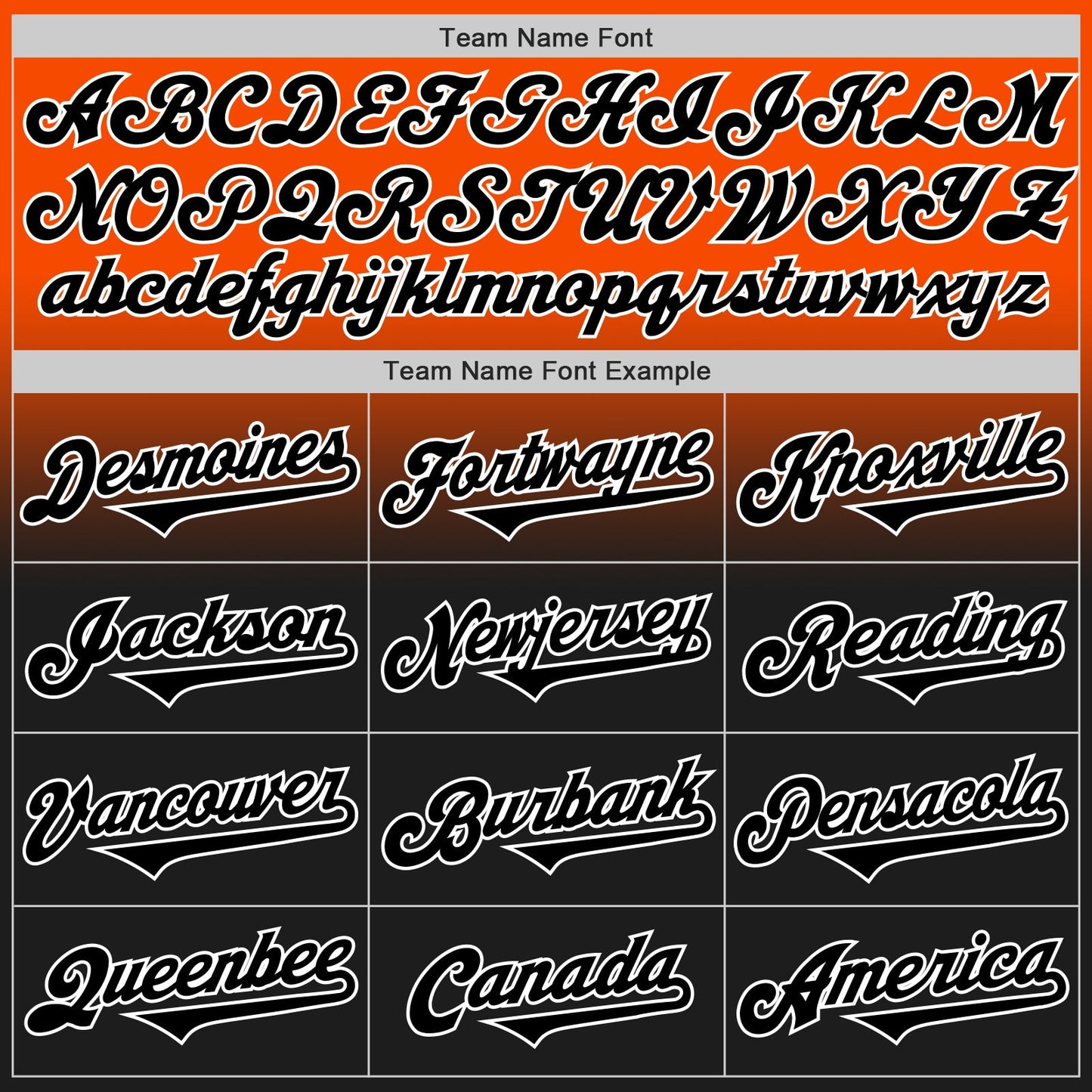 Custom Orange Black-White Authentic Fade Fashion Baseball Jersey view 4